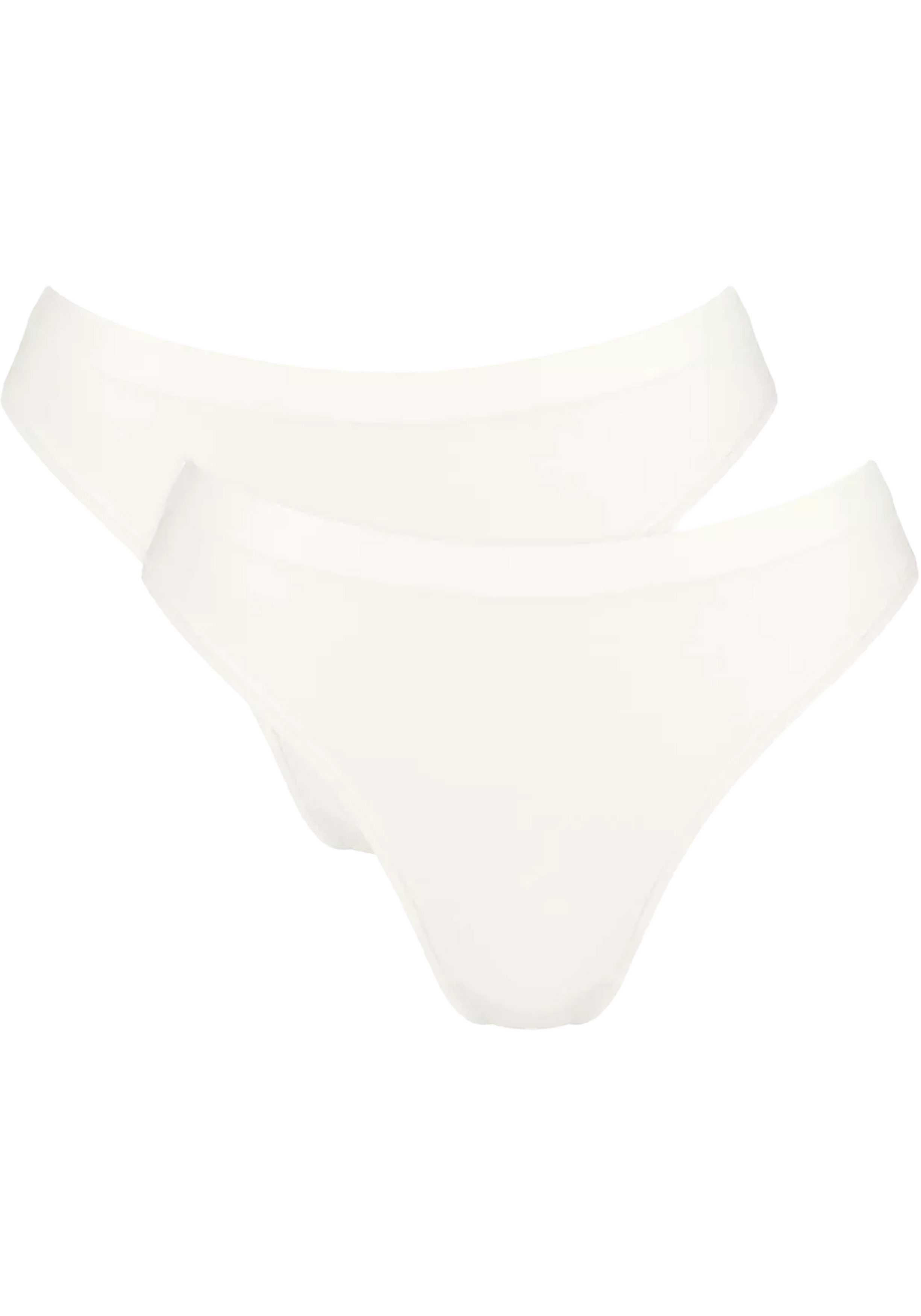 Sloggi Women GO Sense High leg (2-pack), dames slip, wit