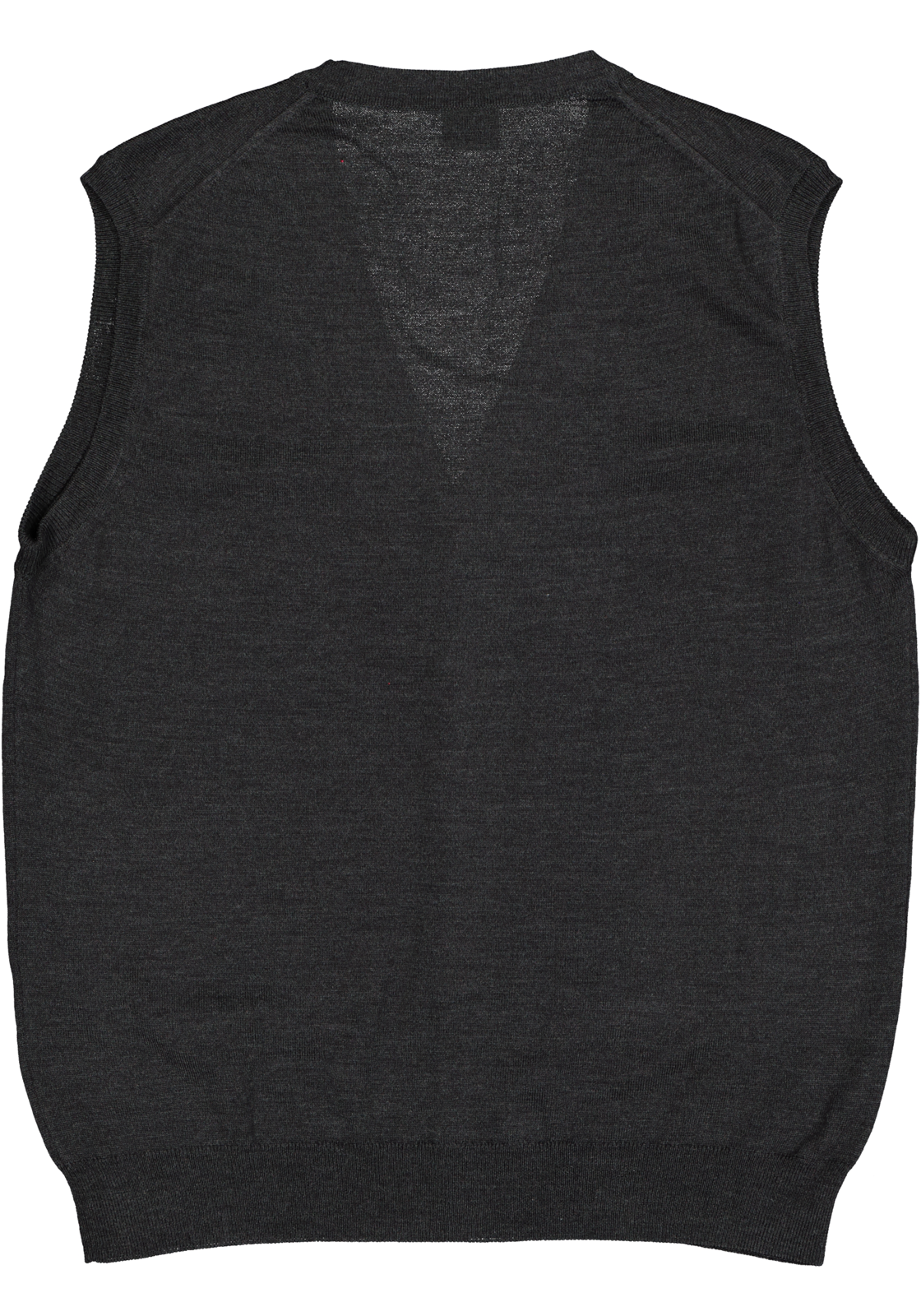 5-4049445646257_olymp_trui_HR OLYMP modern fit mouwloos vest wol, V-hals, antraciet