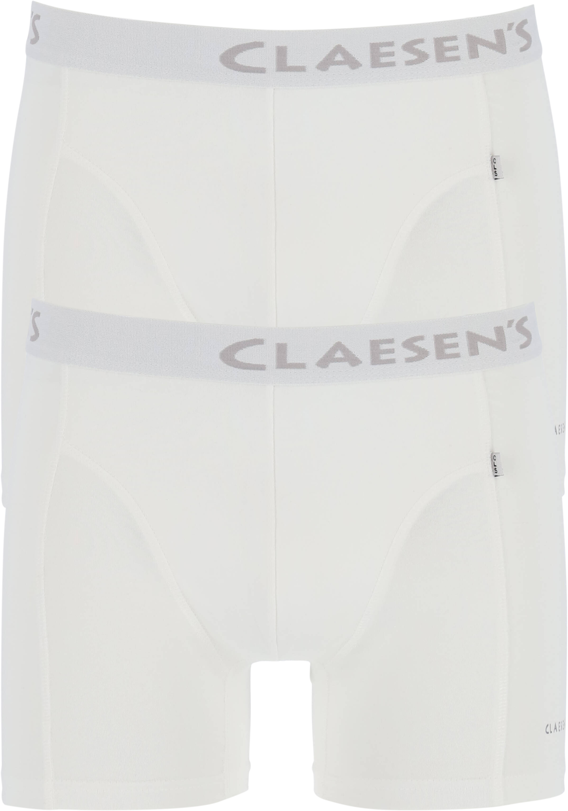 01-8717753366483-claesens-CLSNS_CL2082_BX_2P_wit_binnenstebuiten_HR Claesen's Basics boxers (2-pack), heren boxers lang, wit