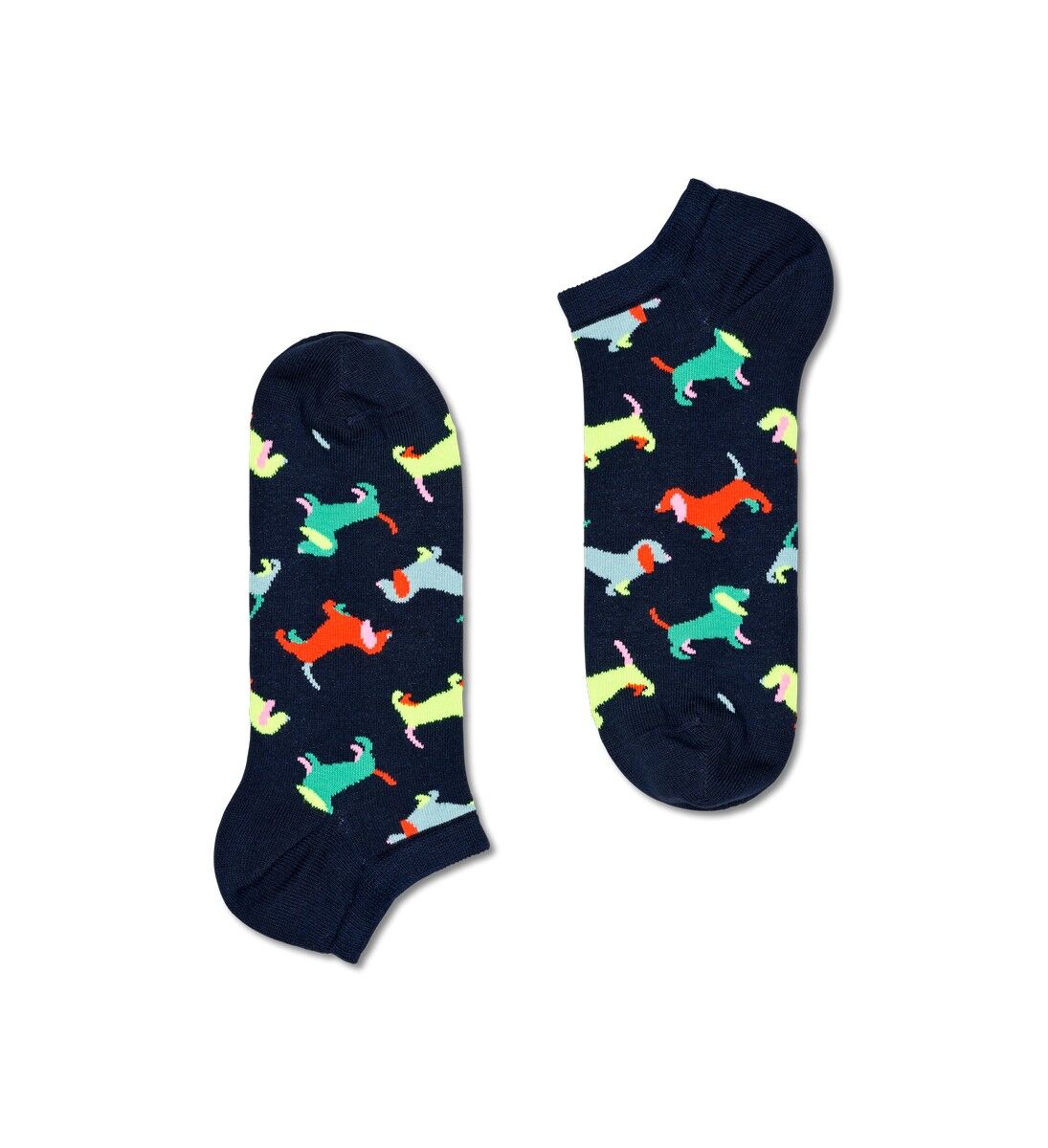 Happy Socks Puppy Love Low Sock, unisex enkelsokken