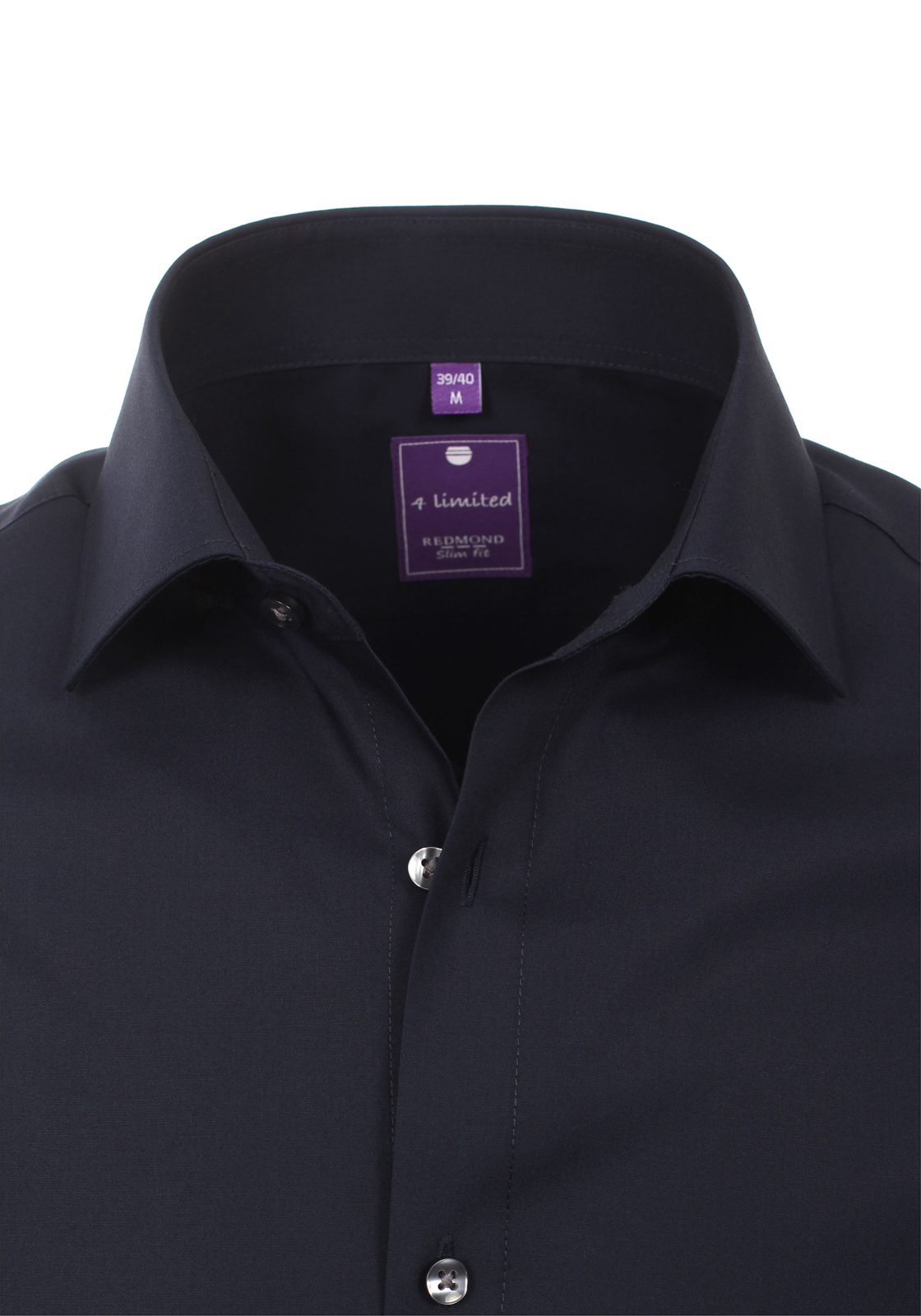 5-4049807310239-redmond-overhemd_HR Redmond slim fit overhemd, nacht blauw