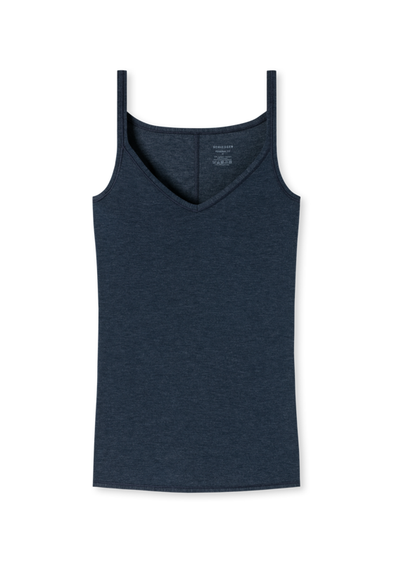 SCHIESSER Personal Fit singlet (1-pack), dames spaghettitop nachtblauw SCHIESSER Personal Fit singlet (1-pack), dames spaghettitop nachtblauw