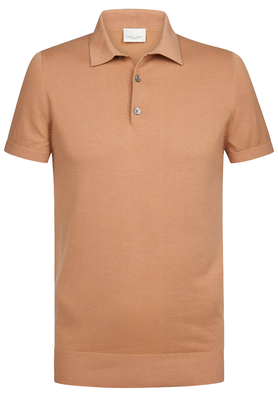 1-8716172097015-profuomo-PPUJ10028A_HR Profuomo slim fit heren polo, oranje