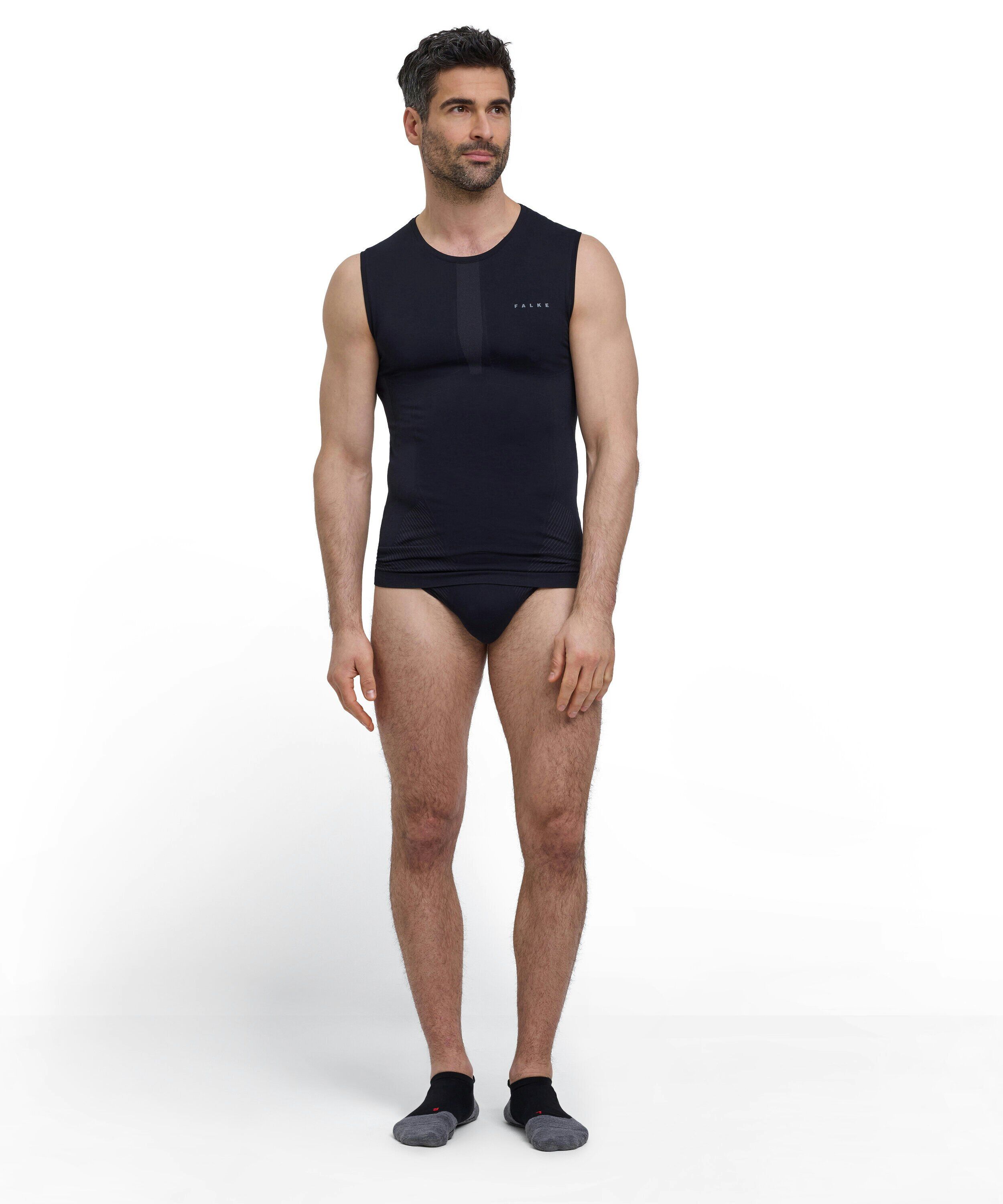 FALKE heren slip Warm, thermobroek, zwart (black)