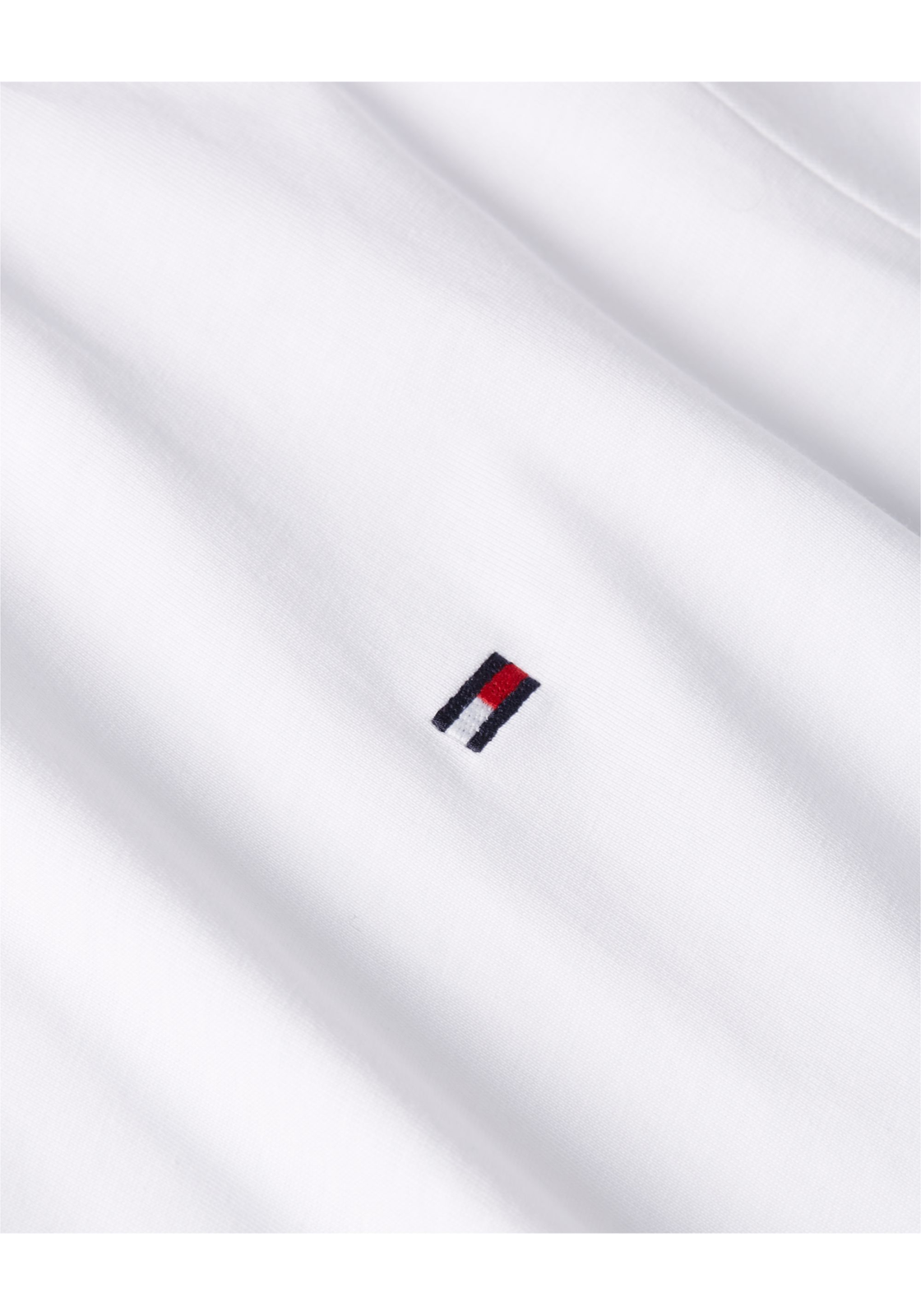 image_4_MW0MW34430YBR_D_C4101wid2000amphei2000ampop_usm1710 Tommy Hilfiger Flag Cuff Tee, heren T-shirt korte mouw O-hals, wit