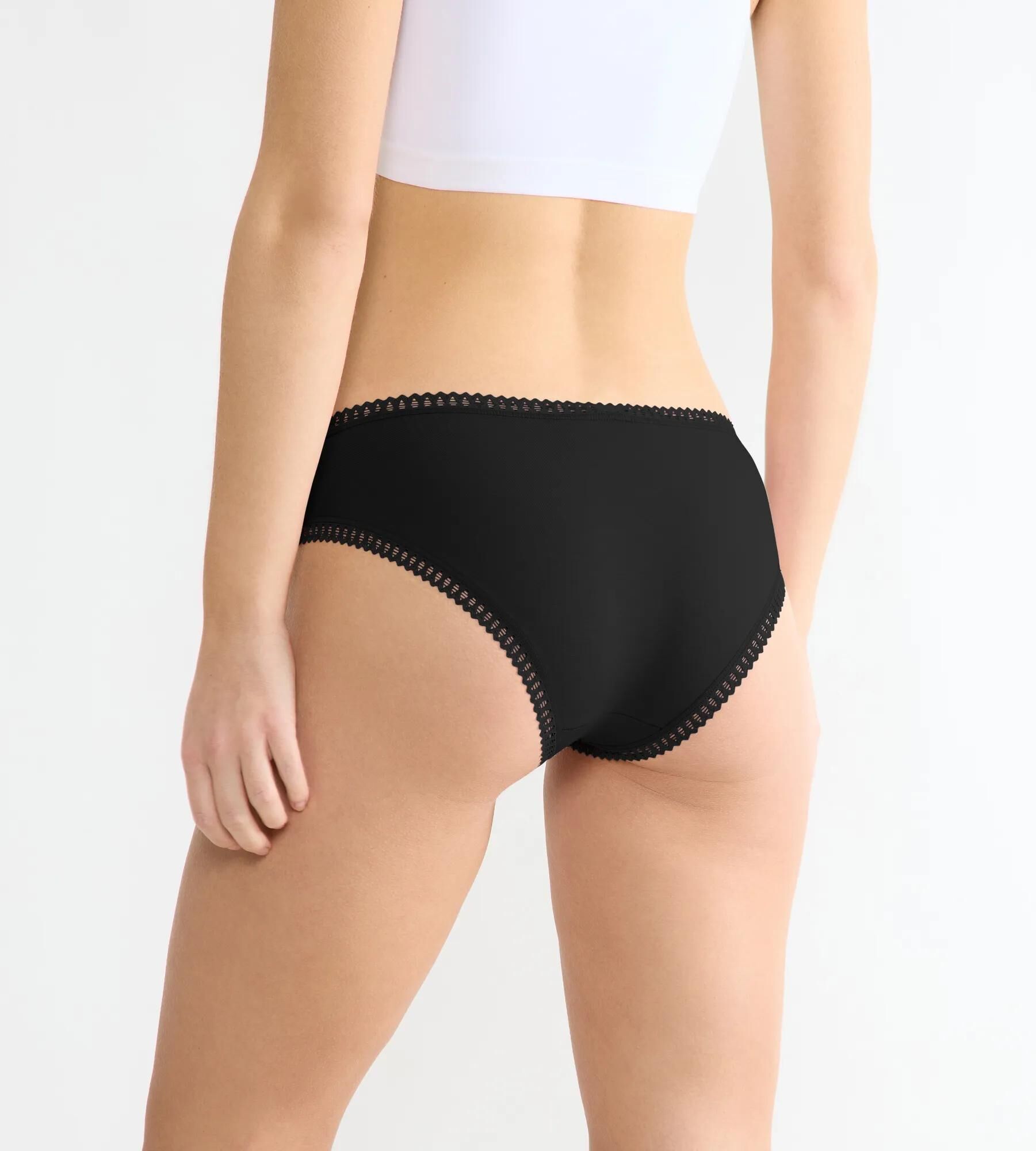 Sloggi Women GO Crush Hipster (3-pack), dames slip, zwart