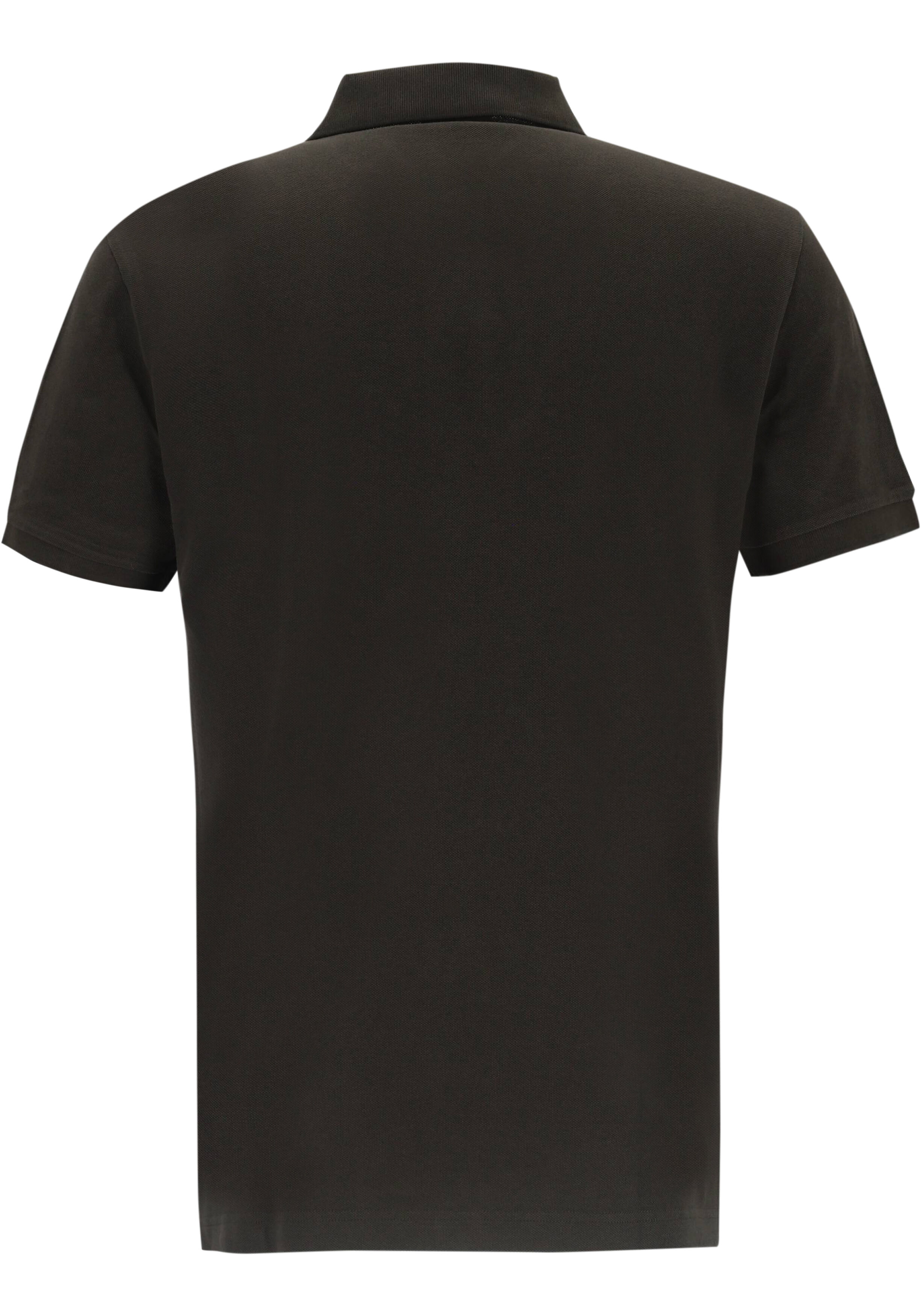 Profuomo slim fit heren polo, army groen