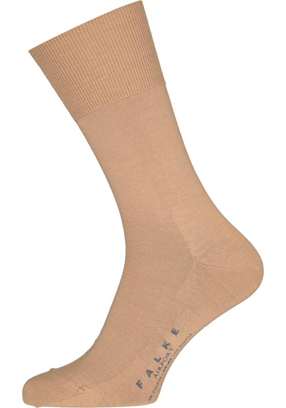 FALKE Airport herensokken, camel bruin (camel) FALKE Airport herensokken, camel bruin (camel)