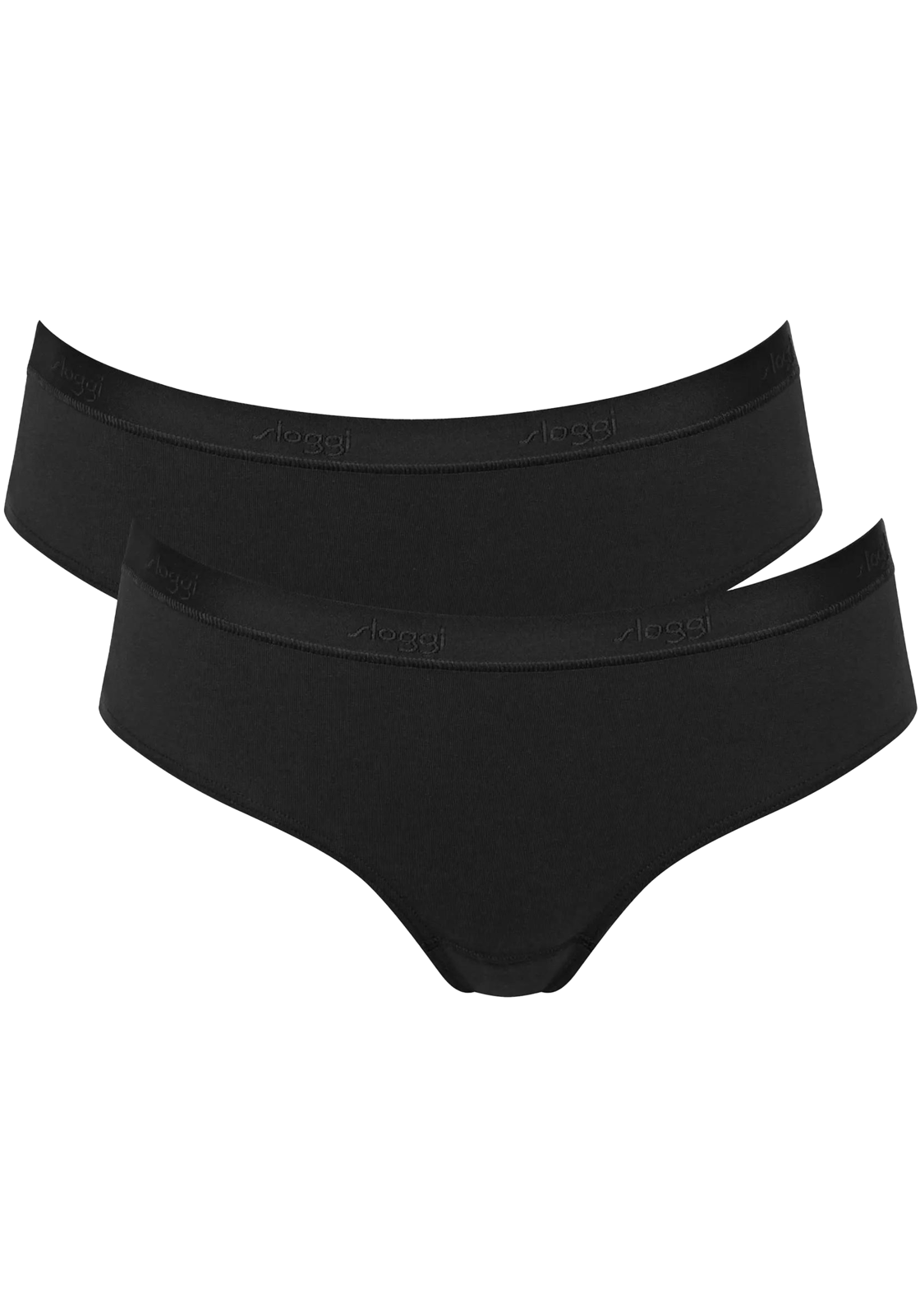1-7611358852703-sloggi-ondergoed_HR Sloggi Women GO Casual Hipster (2-pack), dames slip, zwart