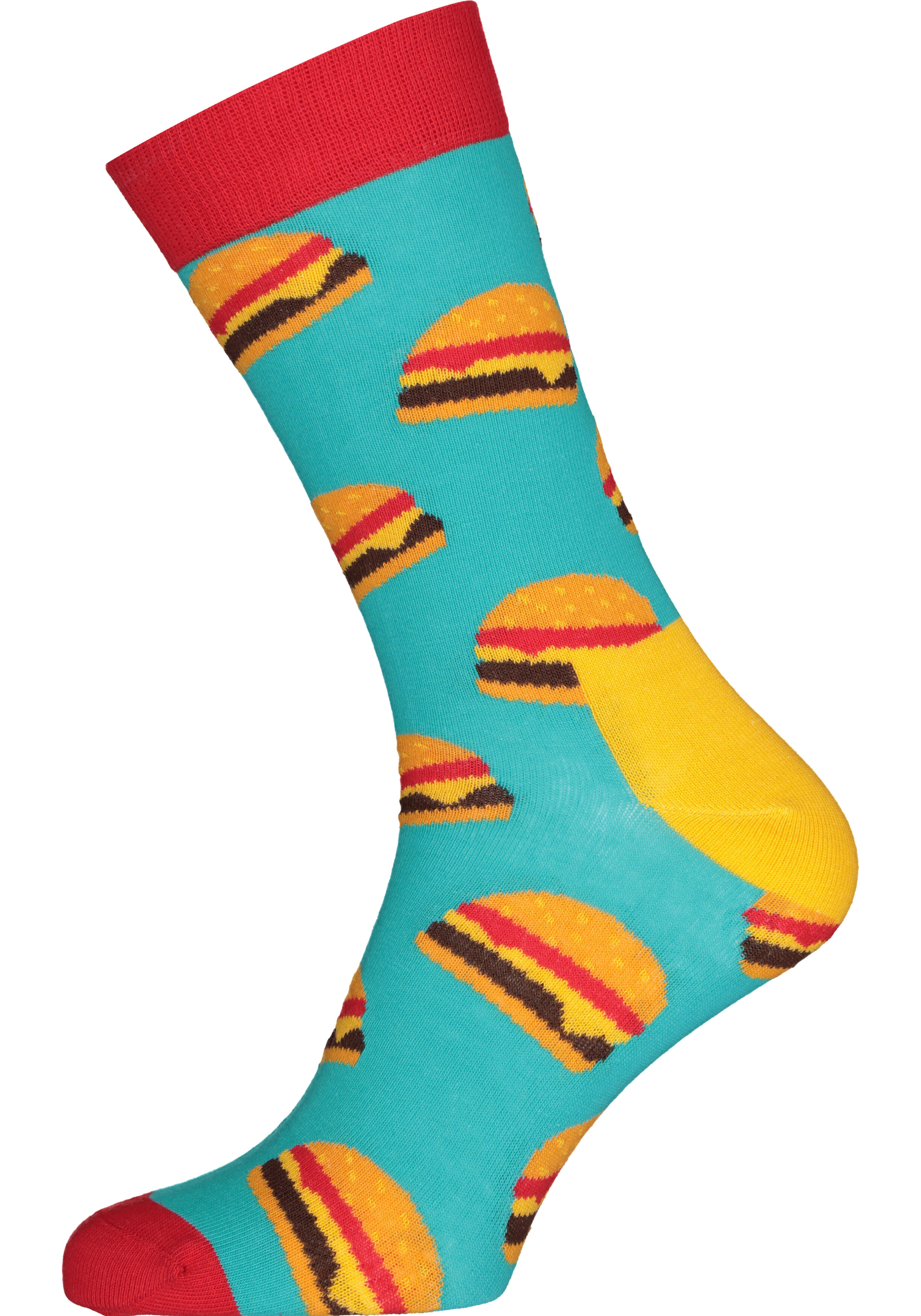 Funday Socks Giftset unisex sokken (4-pack), Beer and party food