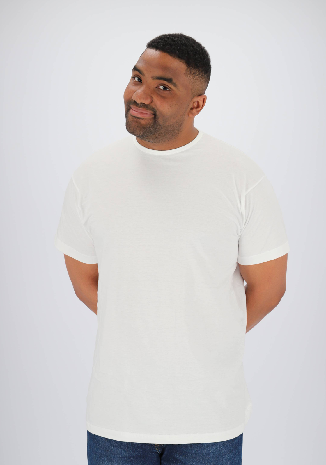 ALAN RED T-shirts Derby (2-pack), O-hals, wit ALAN RED T-shirts Derby (2-pack), O-hals, wit