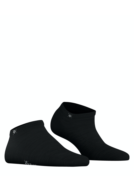 Burlington Soho Vibes dames sneakersokken, zwart (black) Burlington Soho Vibes dames sneakersokken, zwart (black)