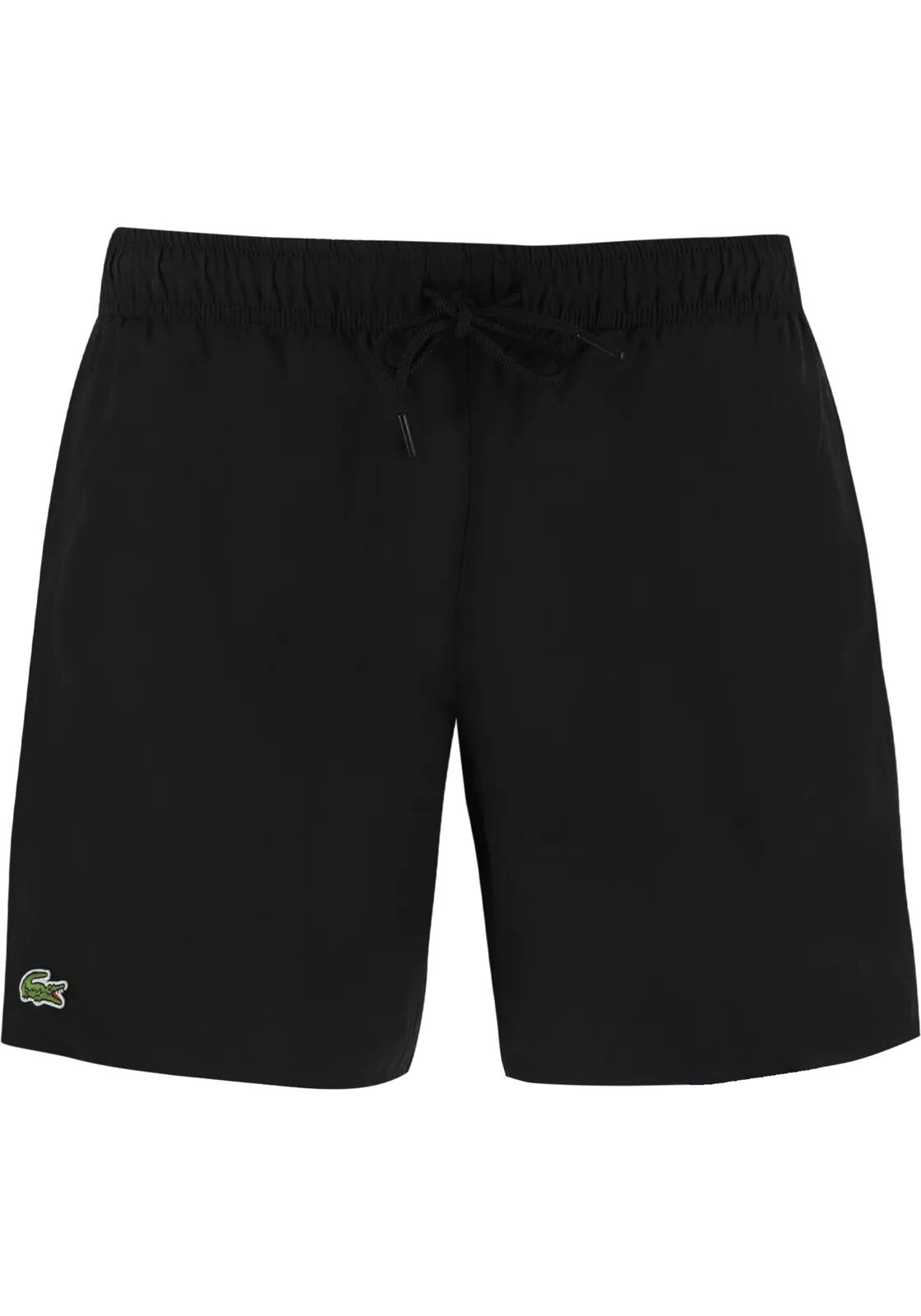 Shop de look: Lacoste zomer 2026 heren strandset zwart met roze