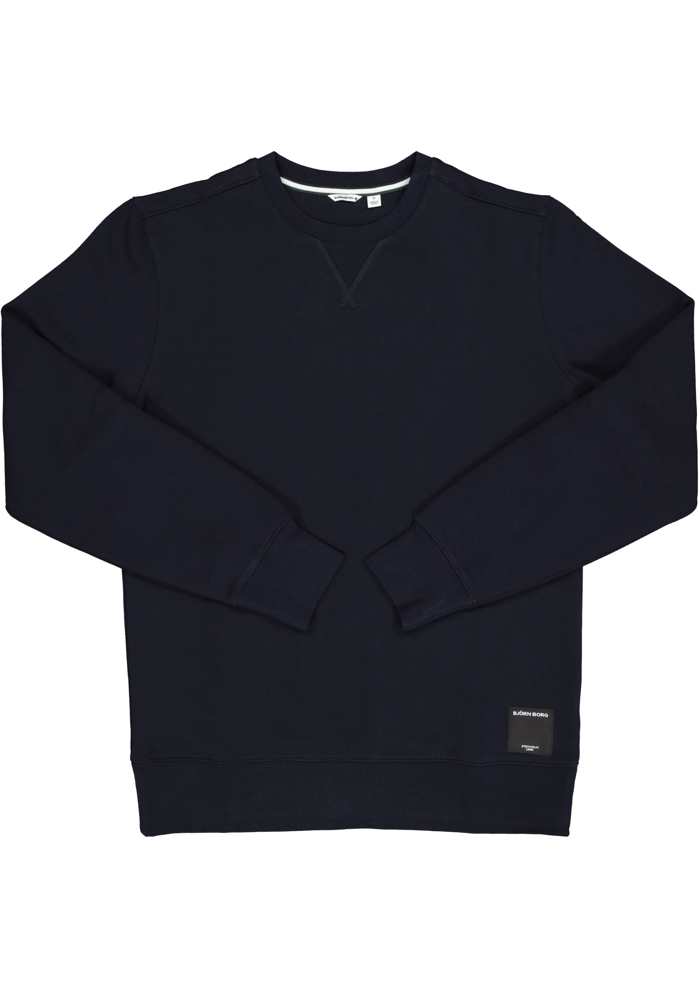 Bjorn Borg crew neck sweater, heren sweatshirt dik, blauw