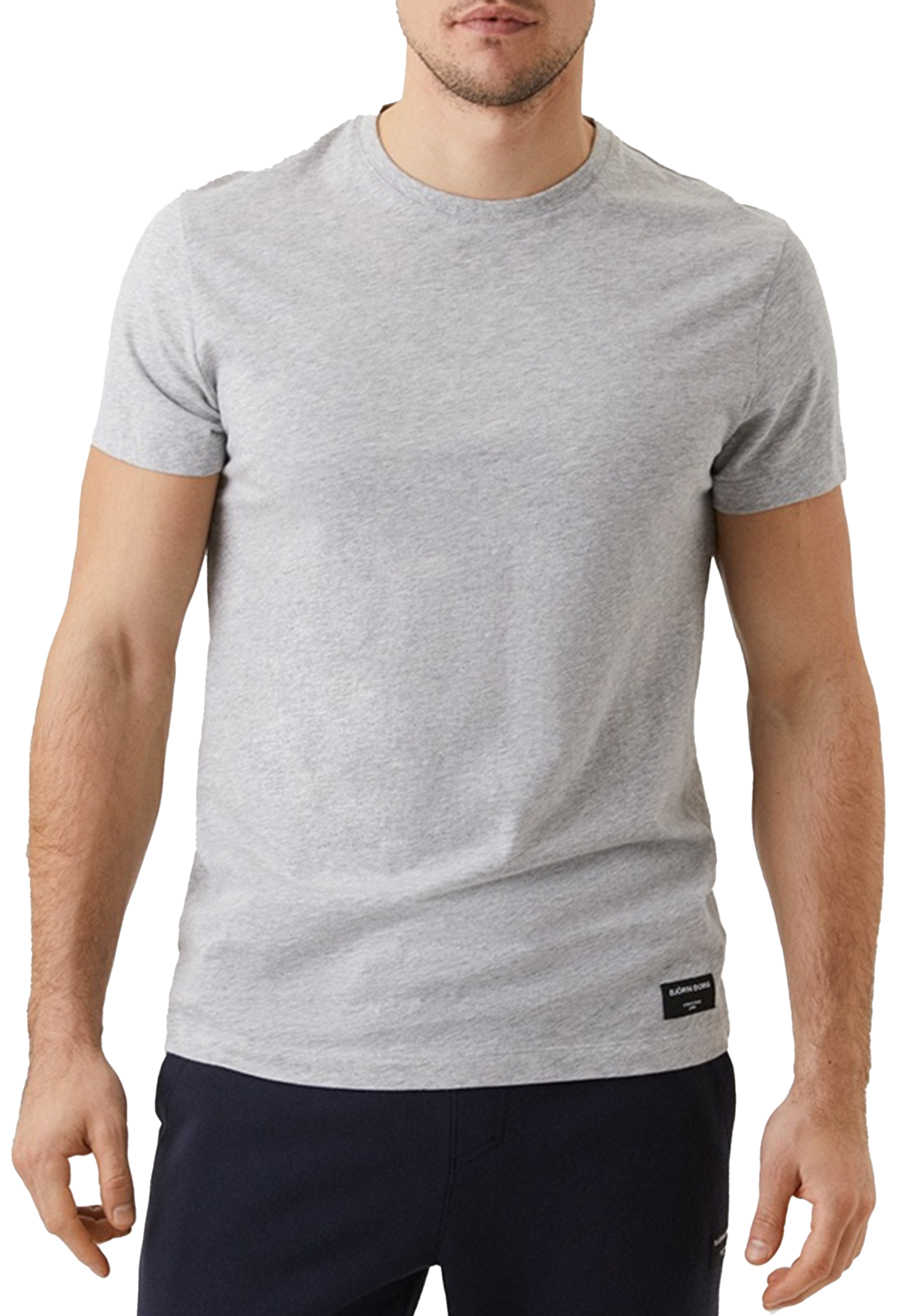 Bjorn Borg Centre T-shirt, grijs Bjorn Borg Centre T-shirt, grijs