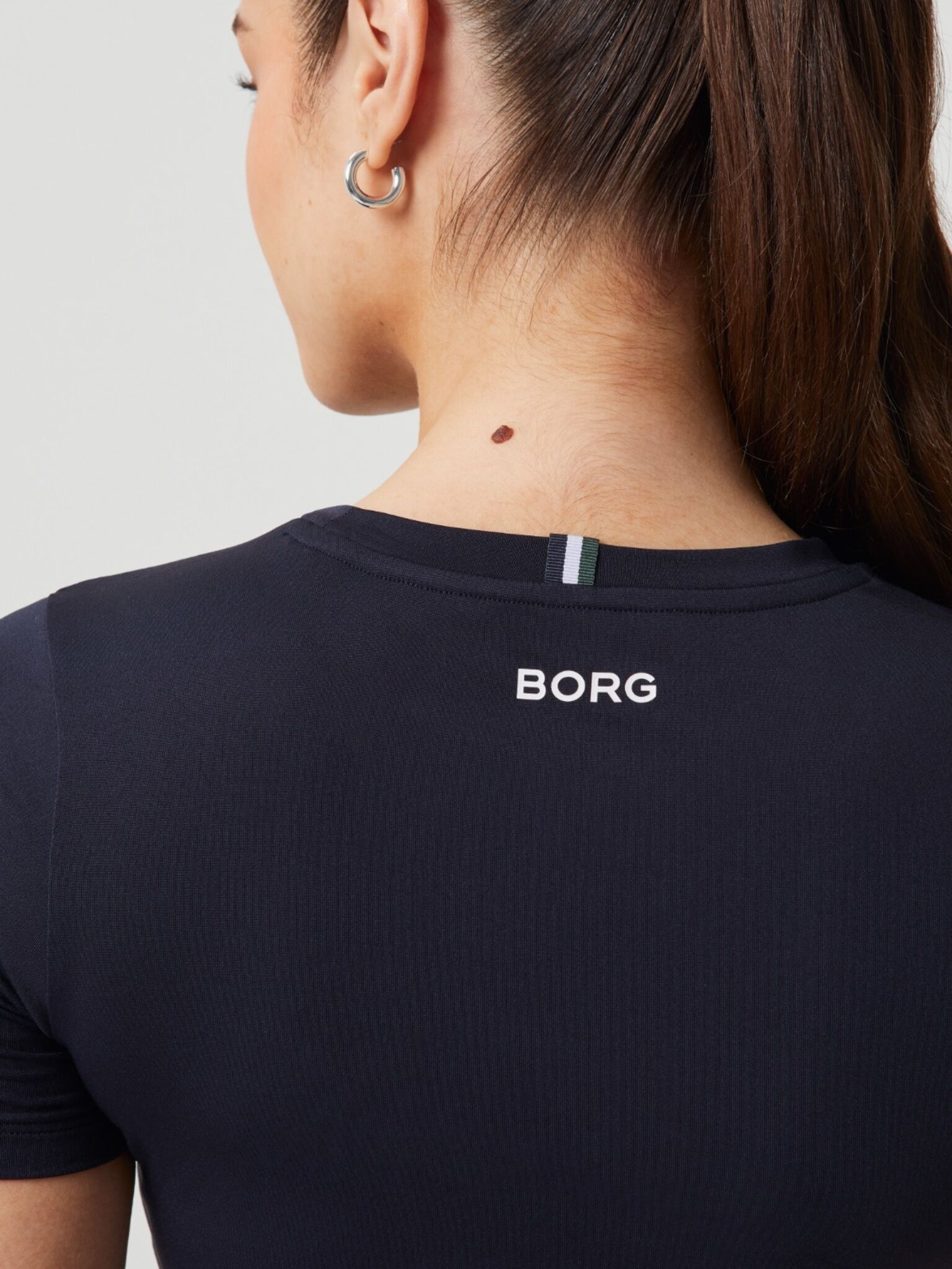 Bjorn Borg dames Ace slim T-shirt, blauw