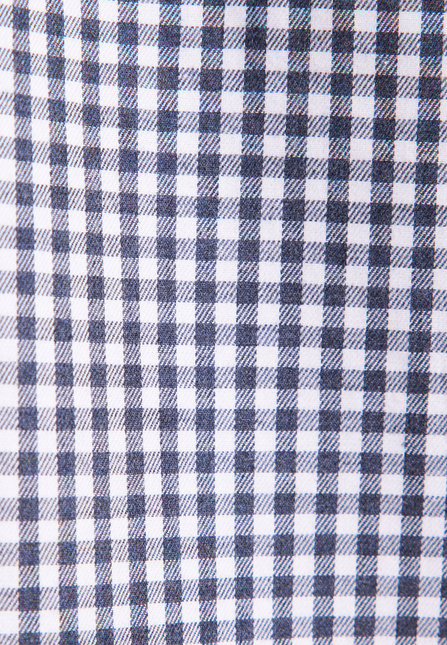 Seidensticker regular fit overhemd, popeline, blauw geruit