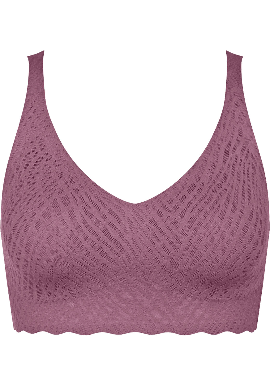Sloggi Women ZERO Feel Bliss Bralette, bralette, mauve paars