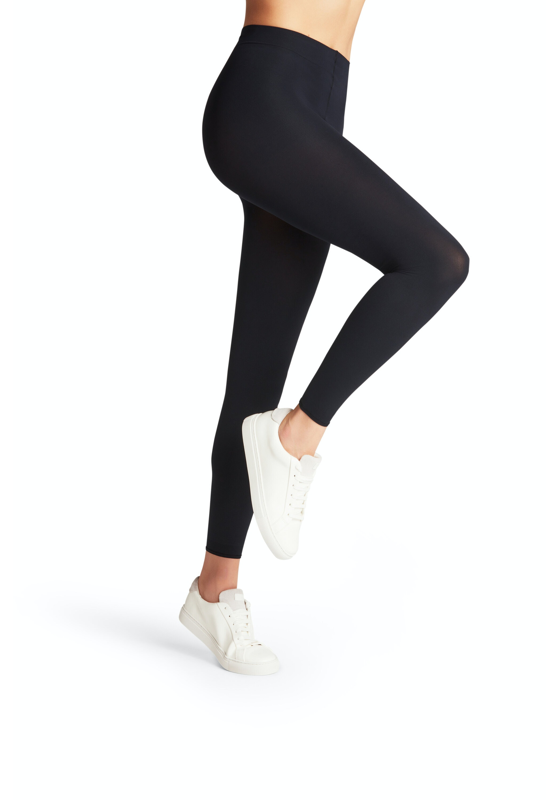 FALKE Pure Matt 100 DEN dames legging, marine FALKE Pure Matt 100 DEN dames legging, marine