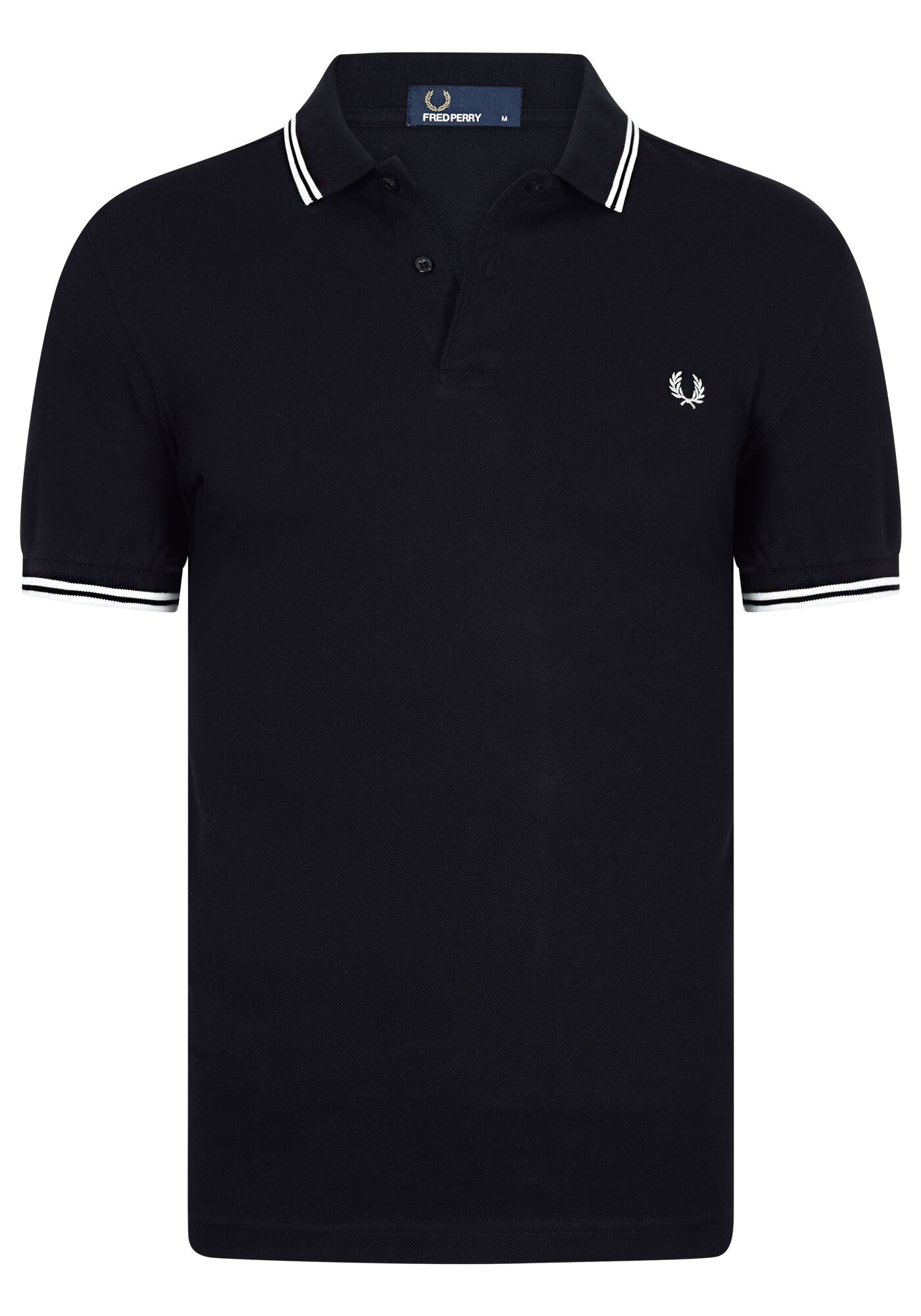 Fred Perry ポロシャツ ブラック 黒 M3600 524 Fred Perry ブラック ポロシャツ 黒 M3600 524 - メルカリ