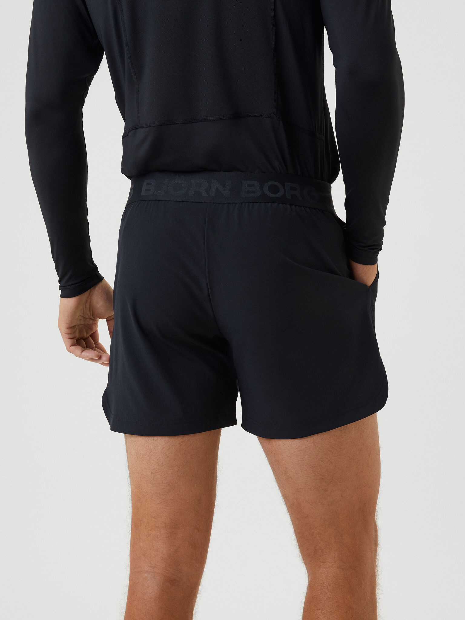 Bjorn Borg Short Shorts, heren broek kort, zwart