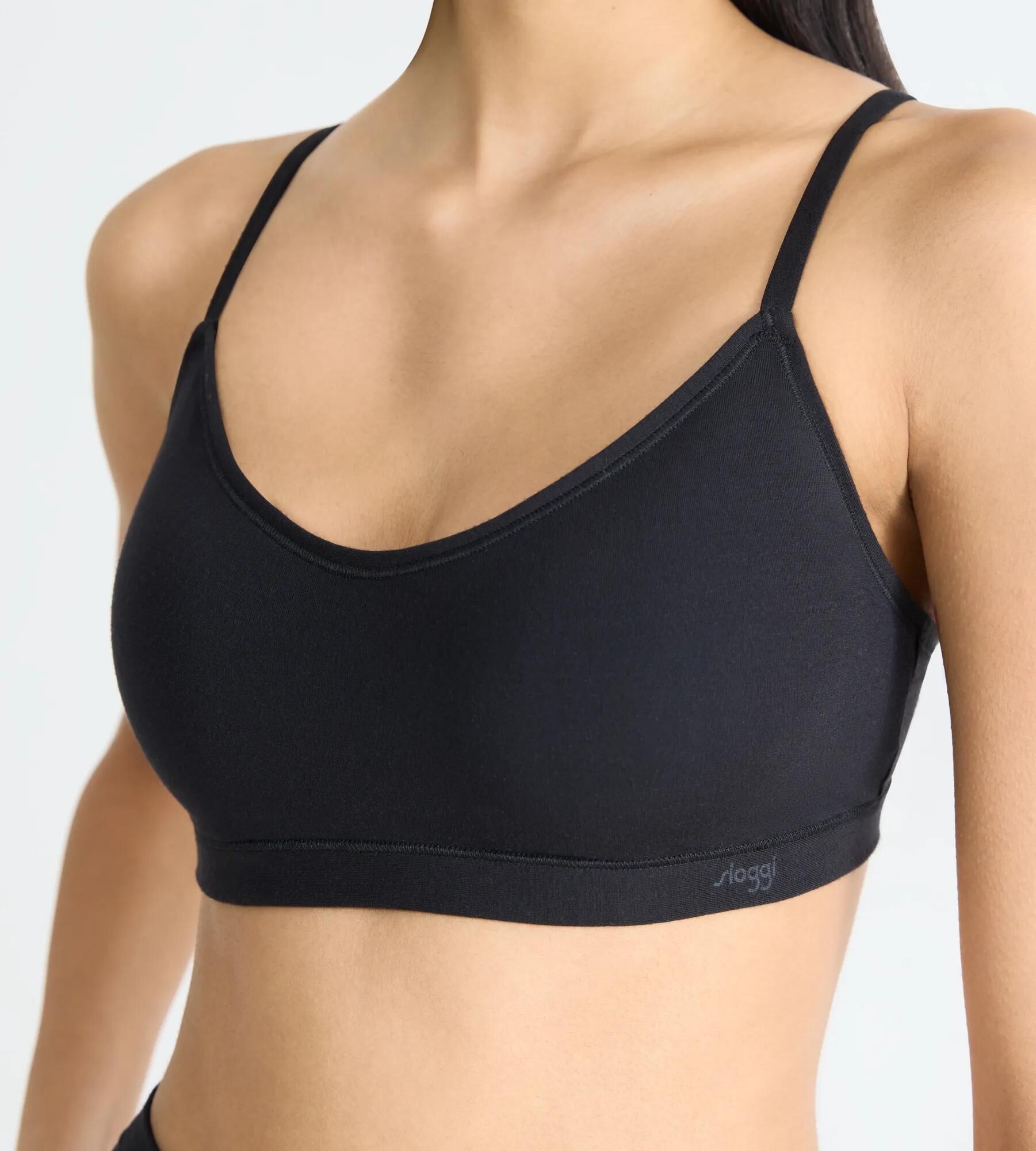 Sloggi Women FREE Evolve P, bralette, zwart
