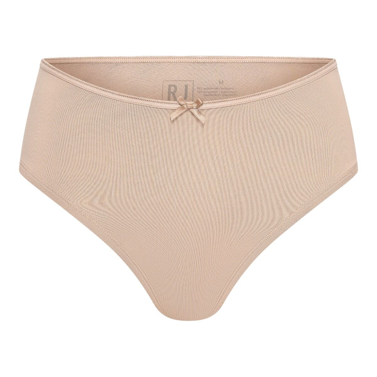 RJ Bodywear RJ dames Pure Color dames maxi string (1-pack), lichtbruin