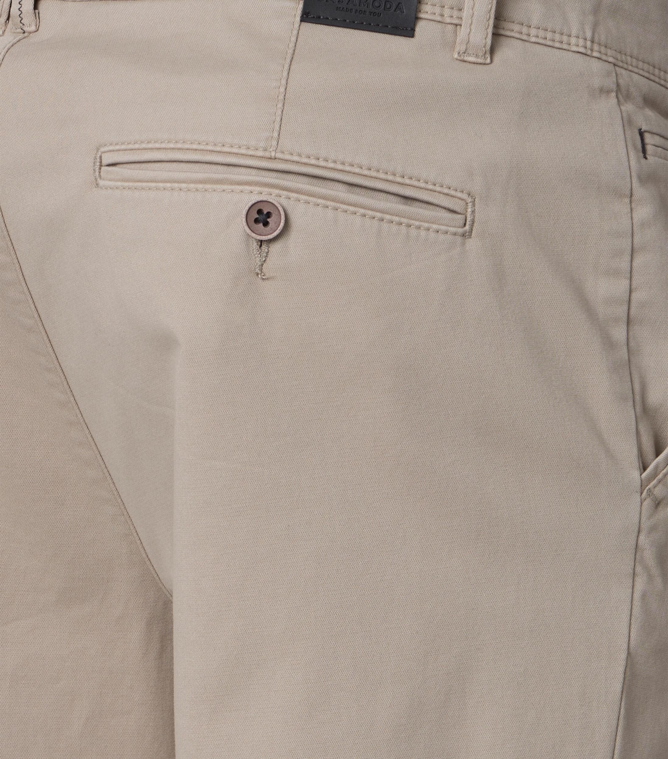 CASA MODA broek CHRIS, heren chino broek, beige
