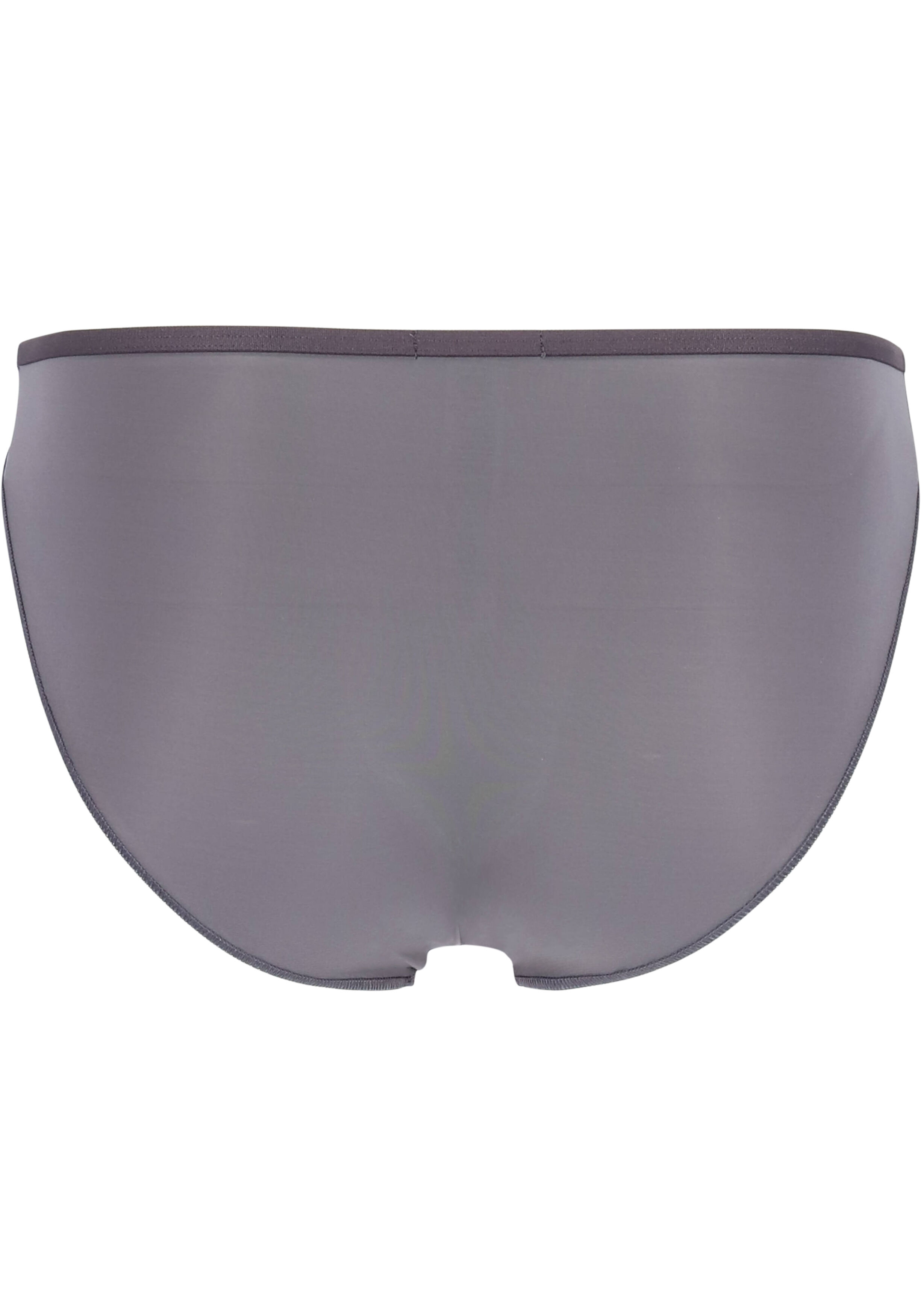 HOM Plumes micro briefs (1-pack), heren micro slip microfiber, antraciet grijs