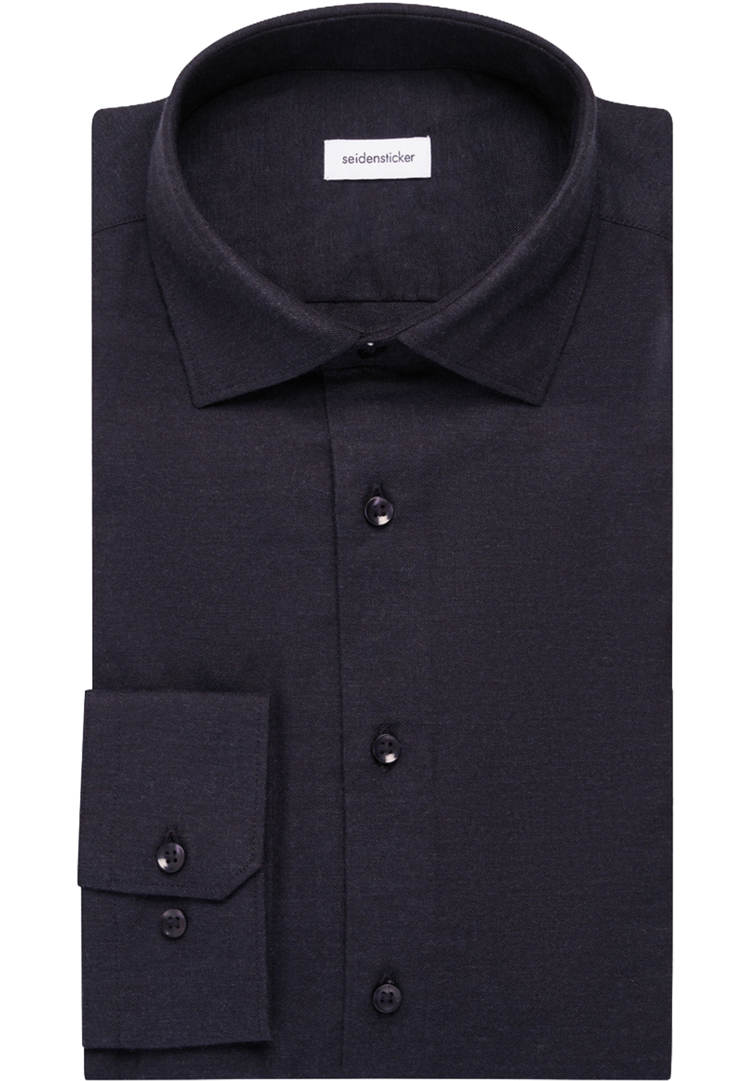 Seidensticker slim fit overhemd, popeline, blauw