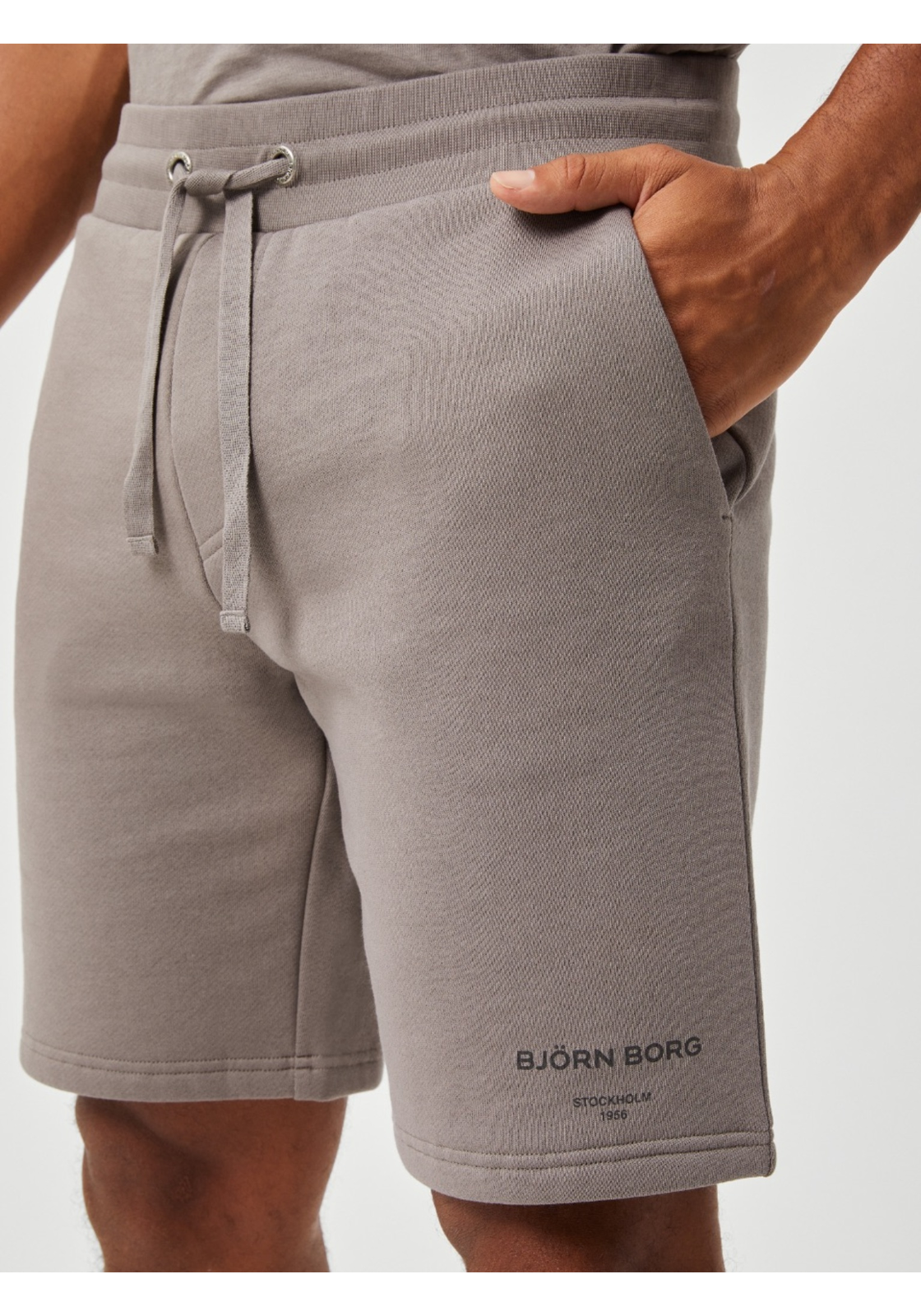 image_4_10002145_GY038_3 Bjorn Borg Logo Shorts, heren broek kort, grijs