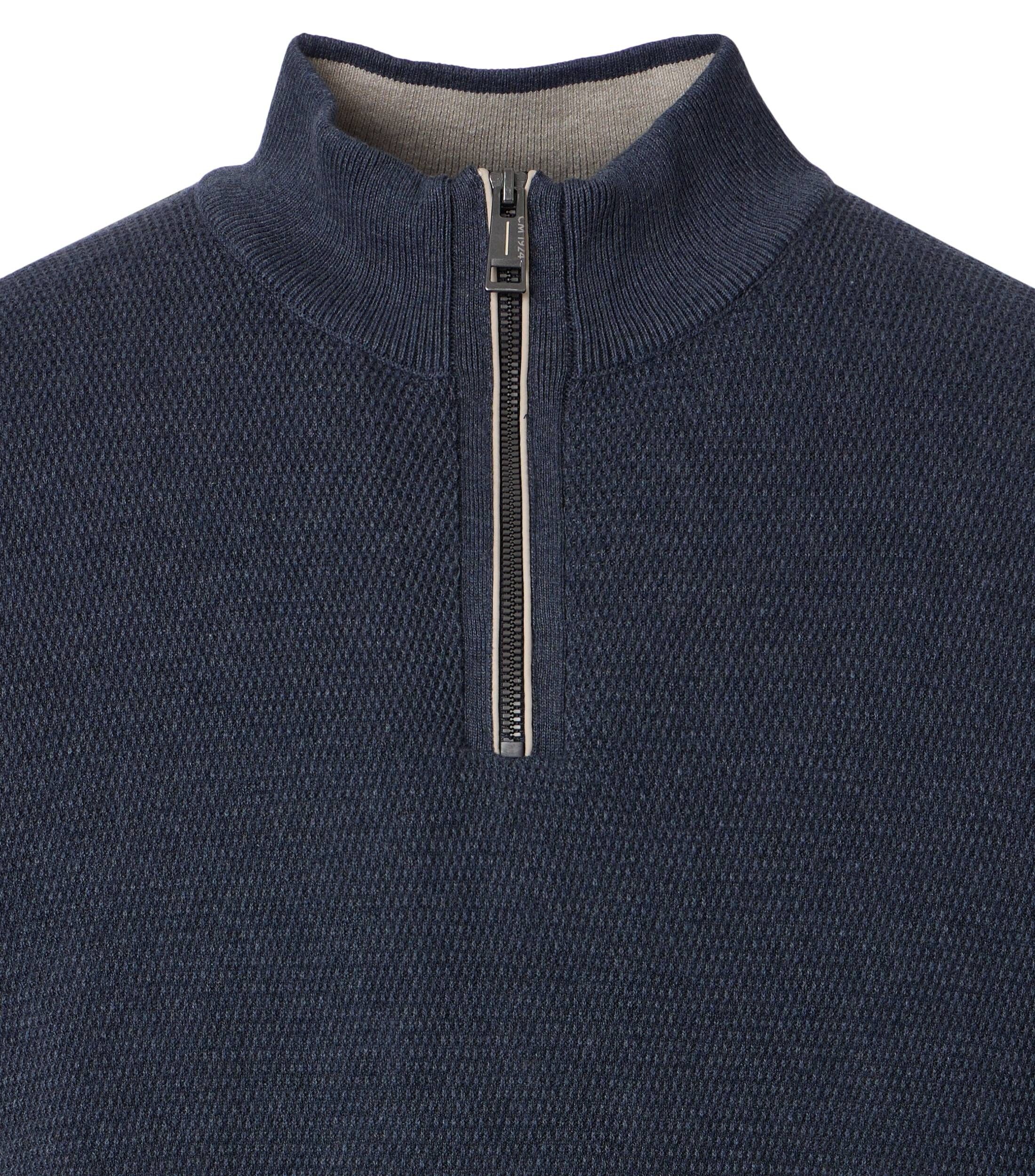 CASA MODA comfort fit schipperstrui, donkerblauw