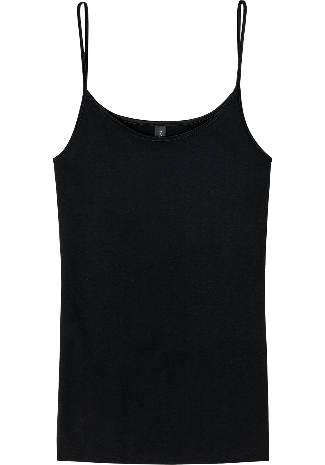 1-4007063125721-Schiesser-Spaghettitop-dames-1p_HR SCHIESSER Luxury dames spaghetti top (1-pack), zwart