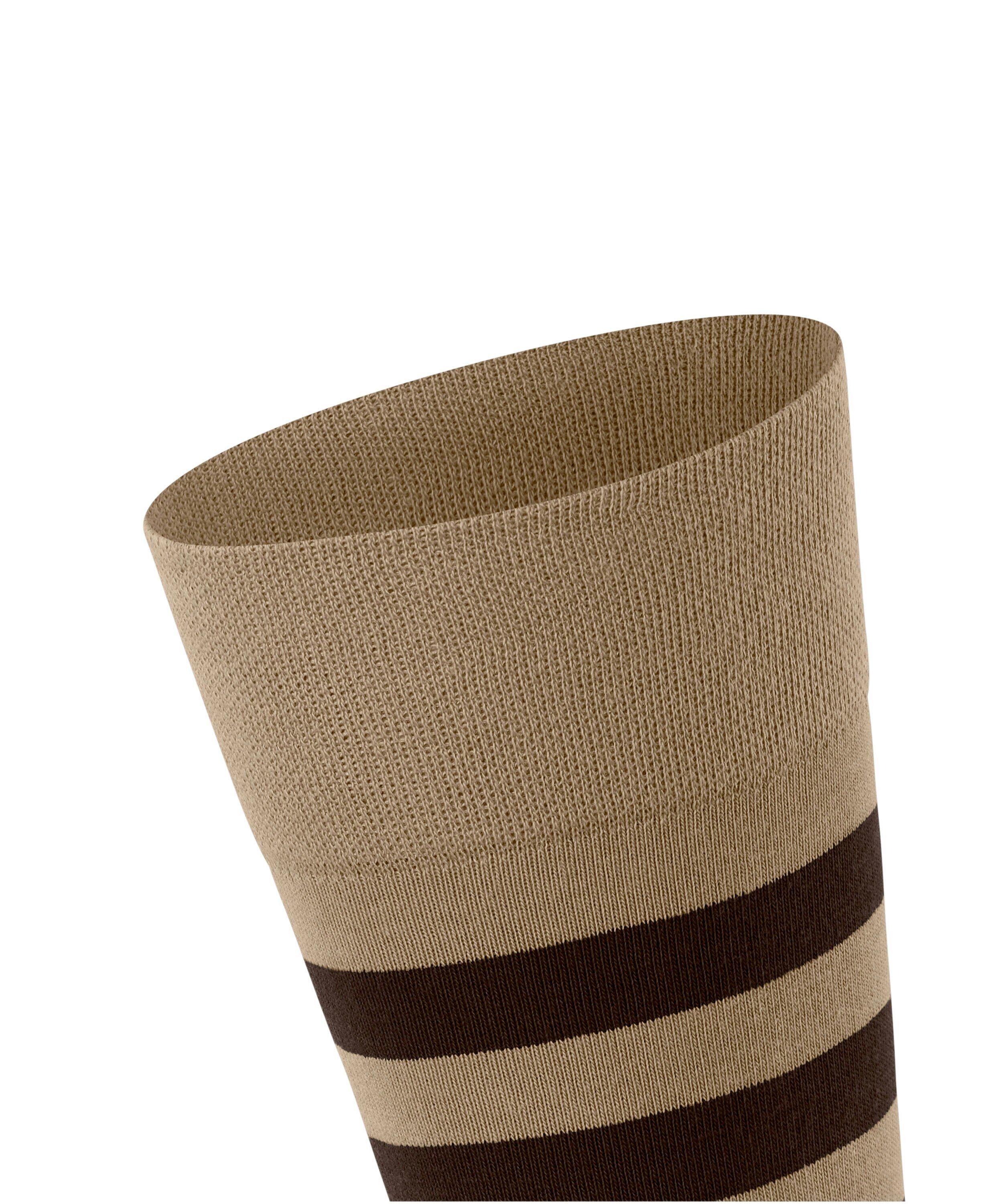 FALKE Sensitive Mapped Line herensokken, beige (country)