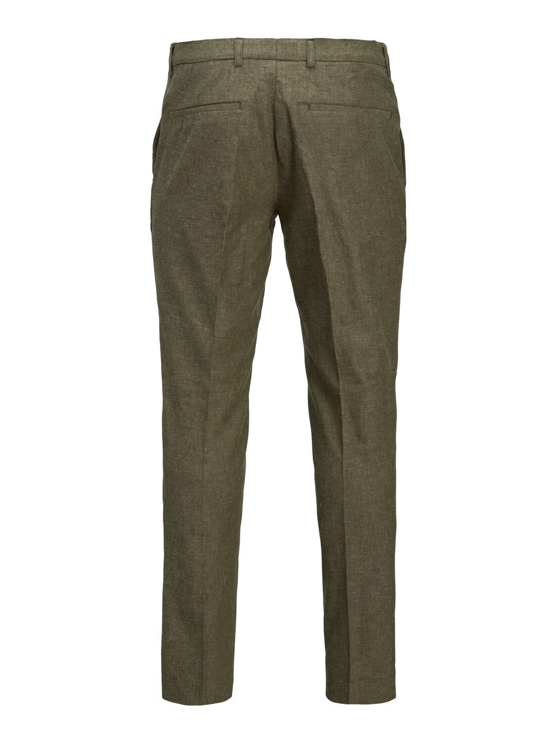 JACK & JONES Riviera Linen Trouser Fit slim fit, heren pantalon, groen