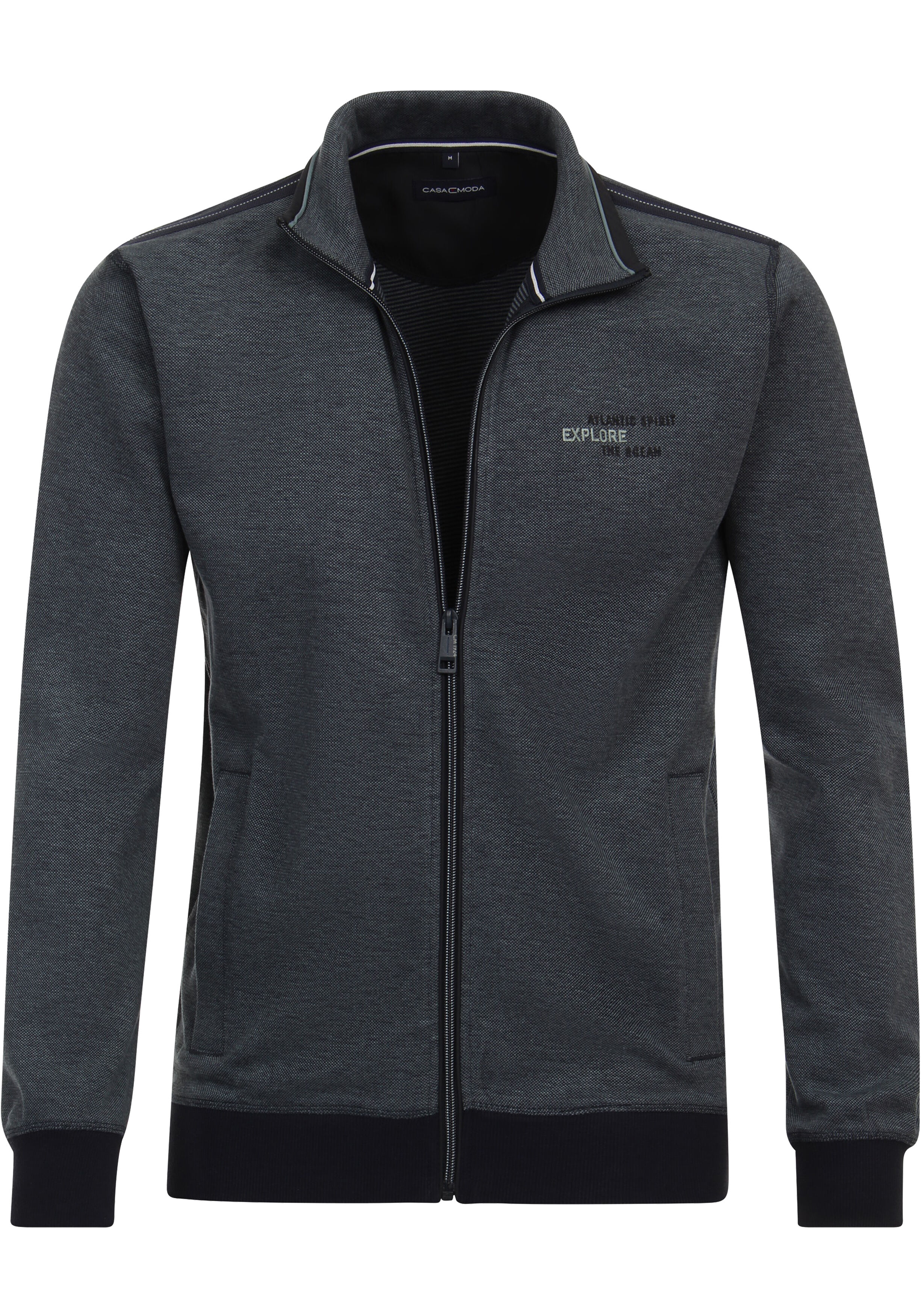 CASA MODA comfort fit vest, blauw