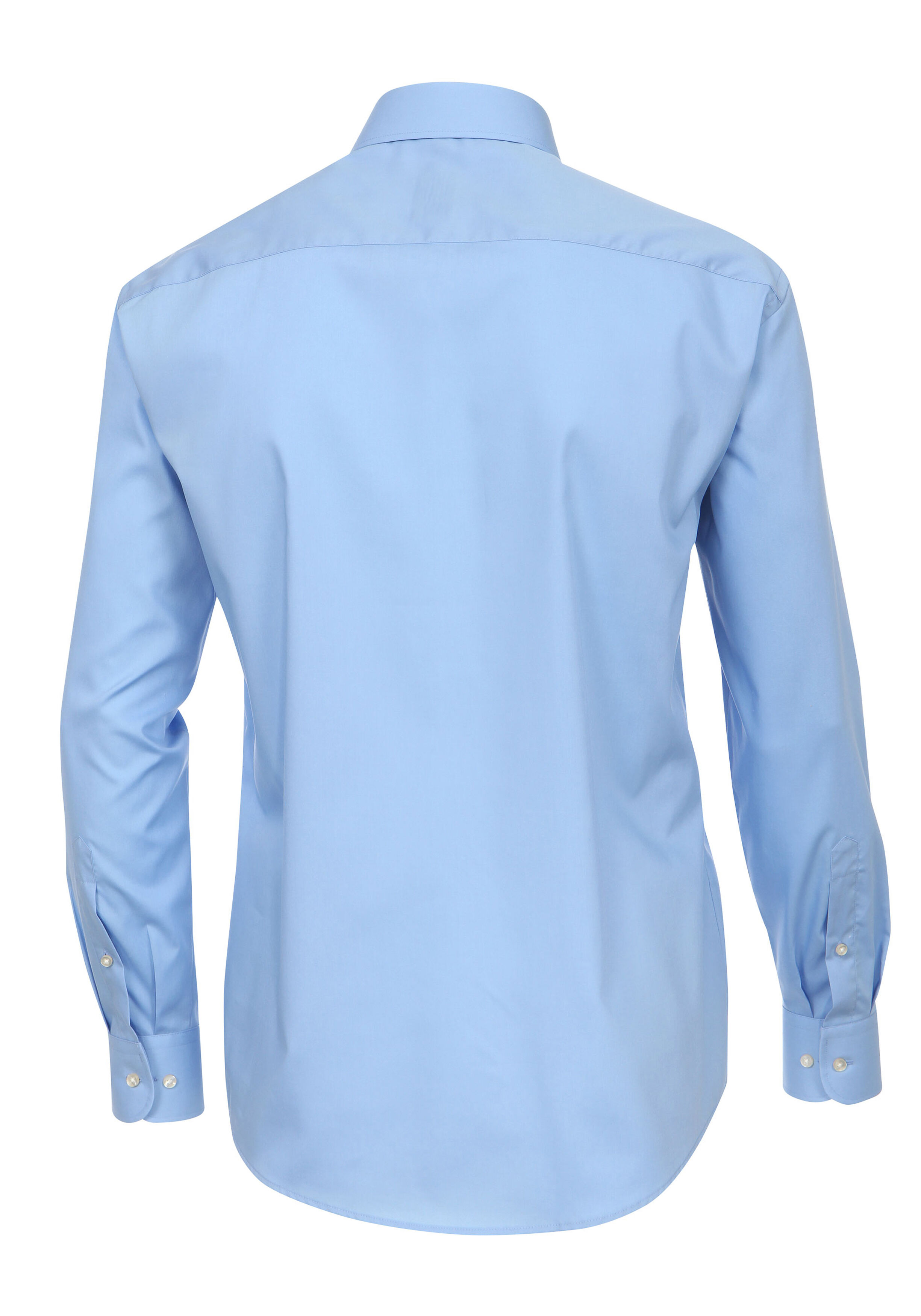Redmond modern fit overhemd, blauw