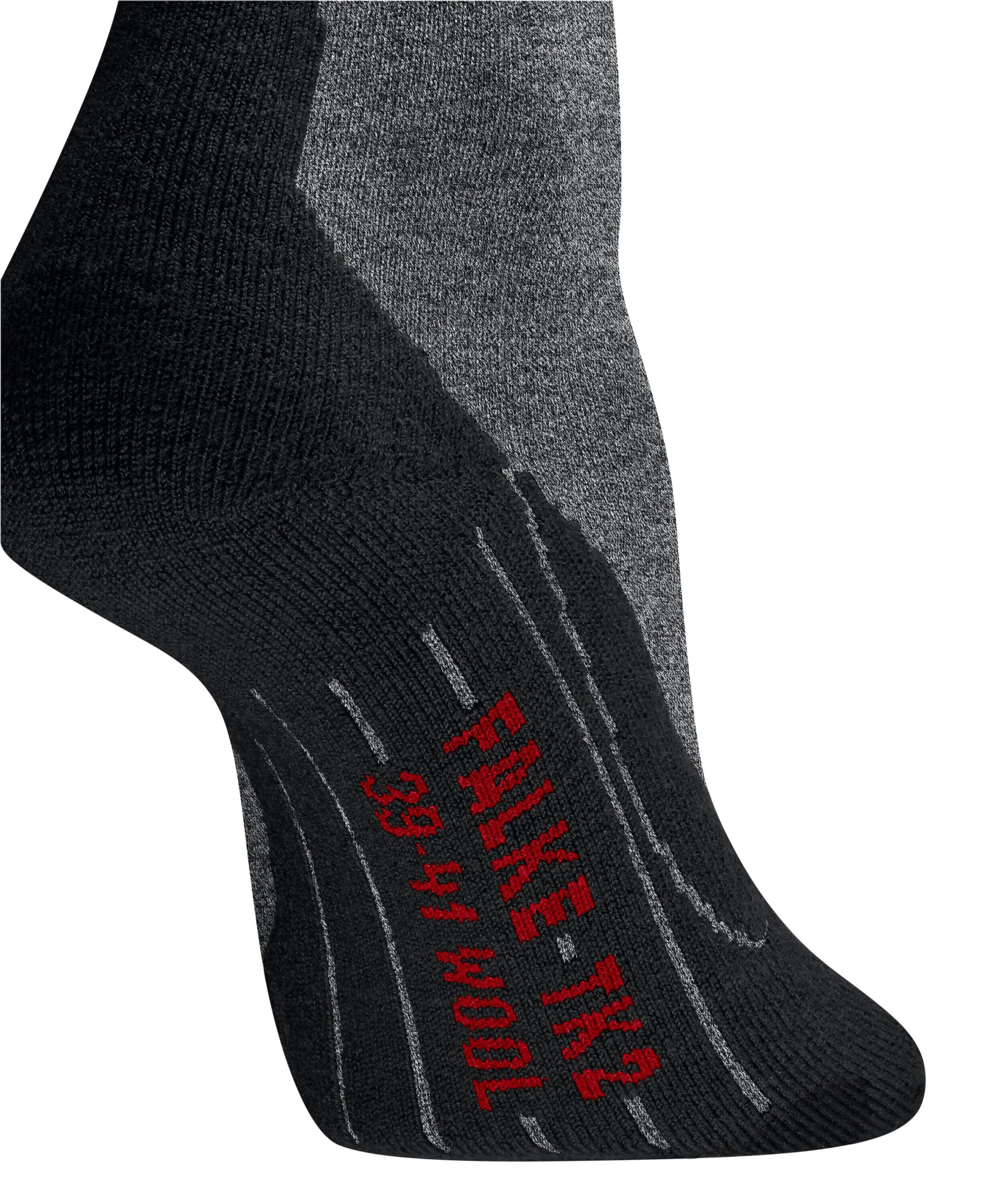 FALKE TK2 Explore Wool dames trekking sokken, zwart (black)