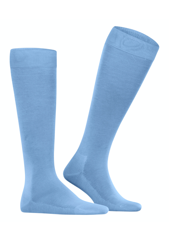 FALKE Tiago heren kniekousen, blauw (cornflower blue) FALKE Tiago heren kniekousen, blauw (cornflower blue)