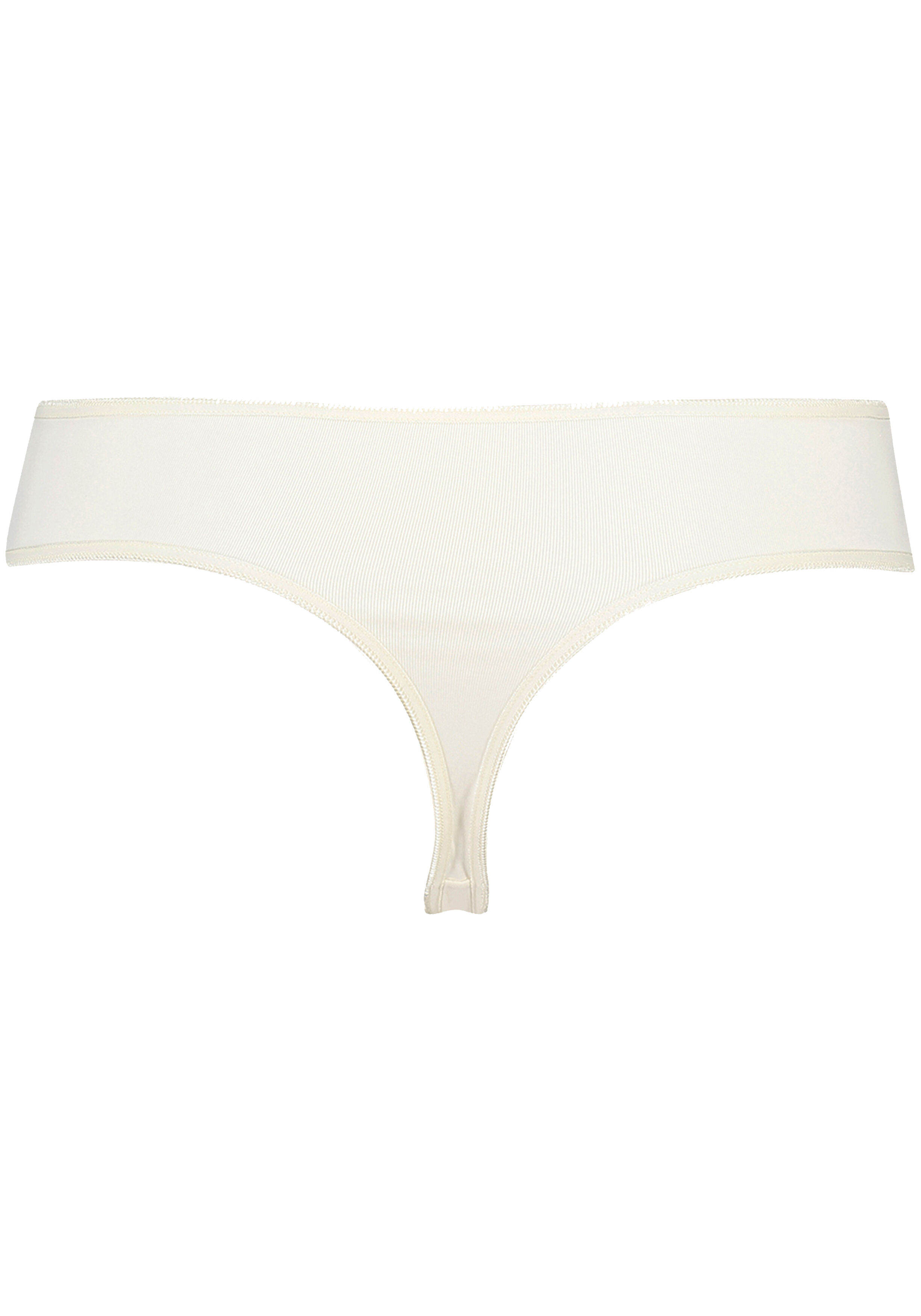 RJ Bodywear Pure Color dames string, ivoor
