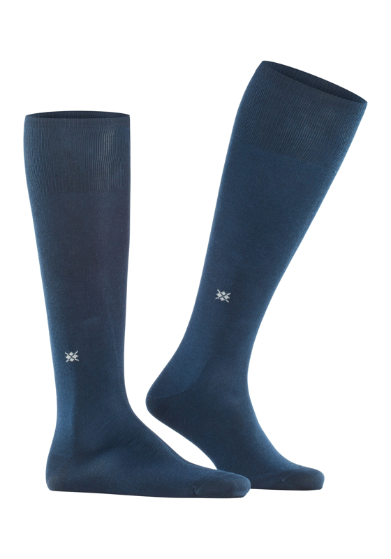 Burlington Dublin heren kniekousen, blauw (marine) Burlington Dublin heren kniekousen, blauw (marine)