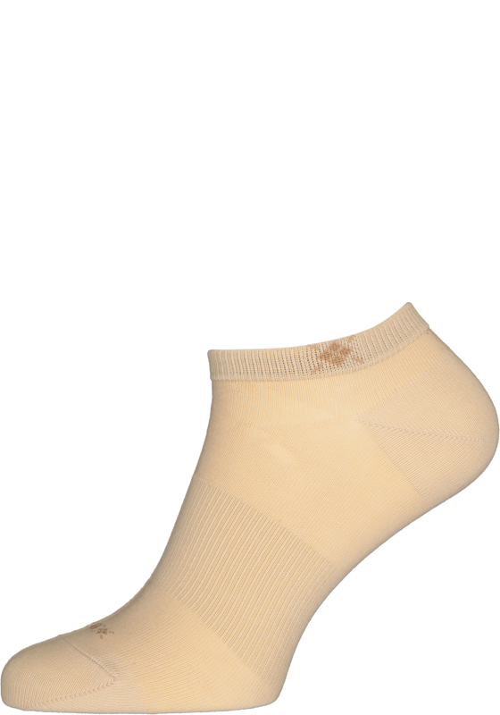Burlington Everyday heren enkelsokken (2-pack), katoen, beige Burlington Everyday heren enkelsokken (2-pack), katoen, beige