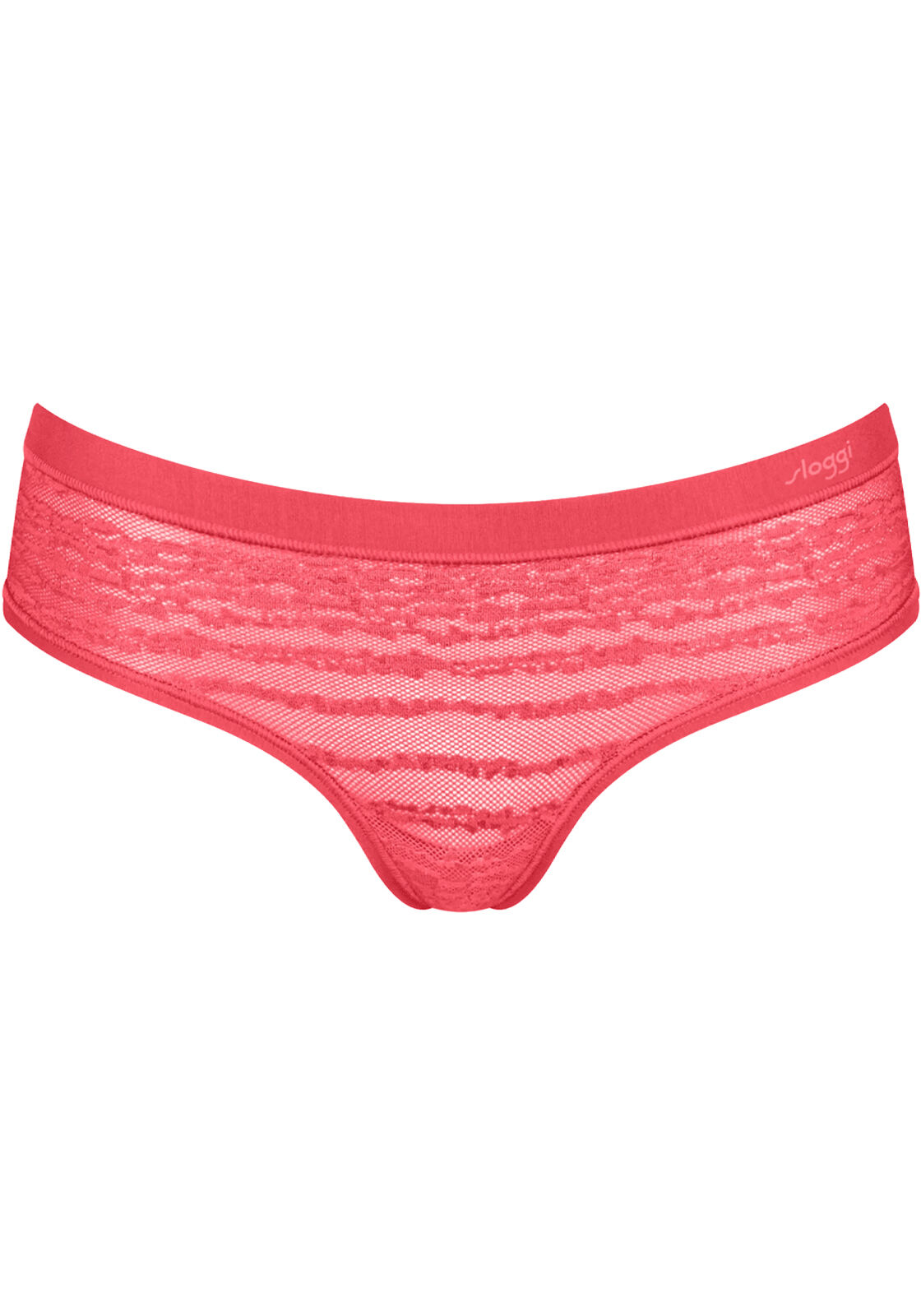 Sloggi Women FREE Evolve Hipster Lace (1-pack), dames slip, flamingo roze