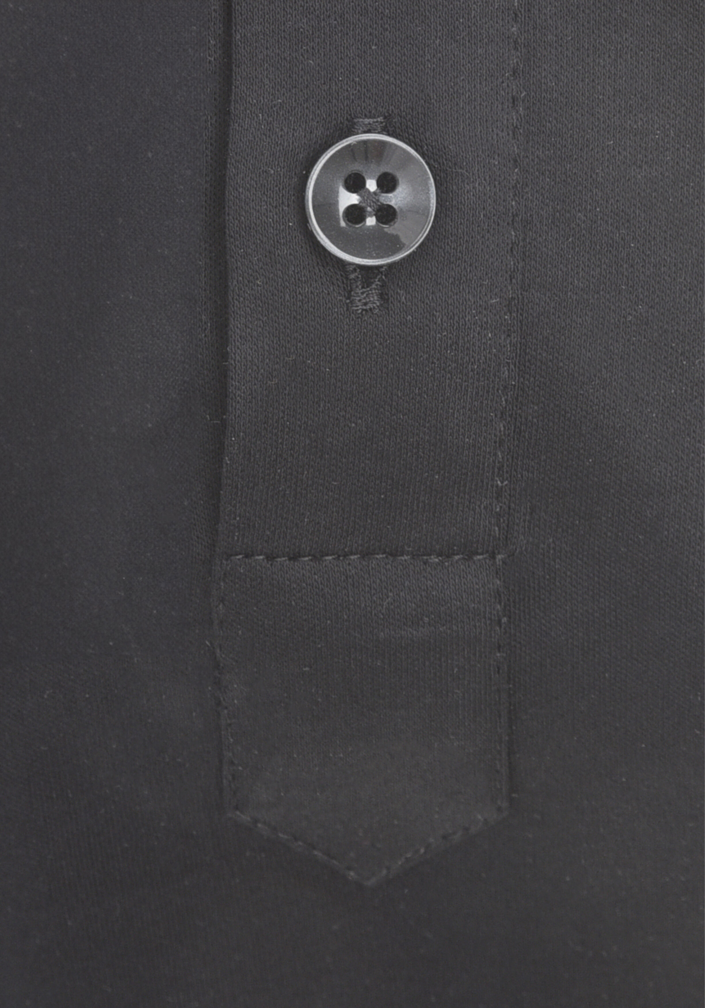 Ledub modern fit polo overhemd, tricot, jersey, zwart