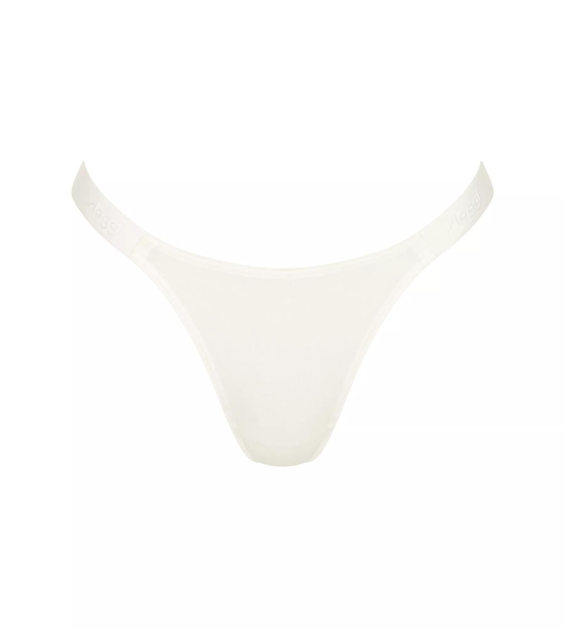 Sloggi Women GO Casual Tiny tanga (2-pack), dames slip, abrikoos oranje