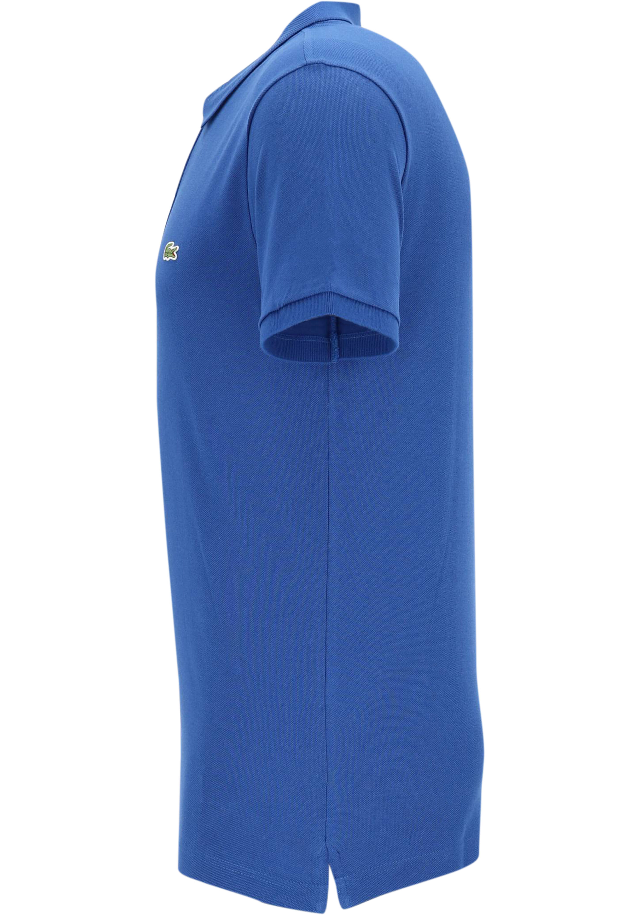 Lacoste Slim Fit polo, kobaltblauw