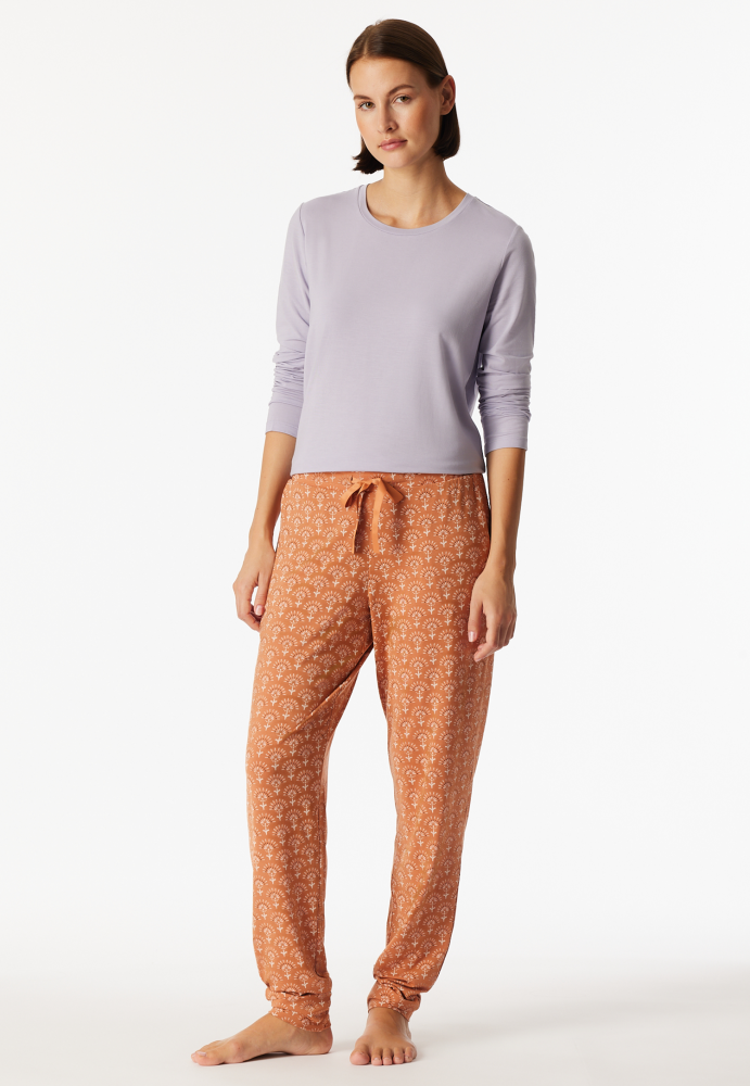 SCHIESSER dames Mix+Relax Pantalon, dames loungebroek, multicolour dessin