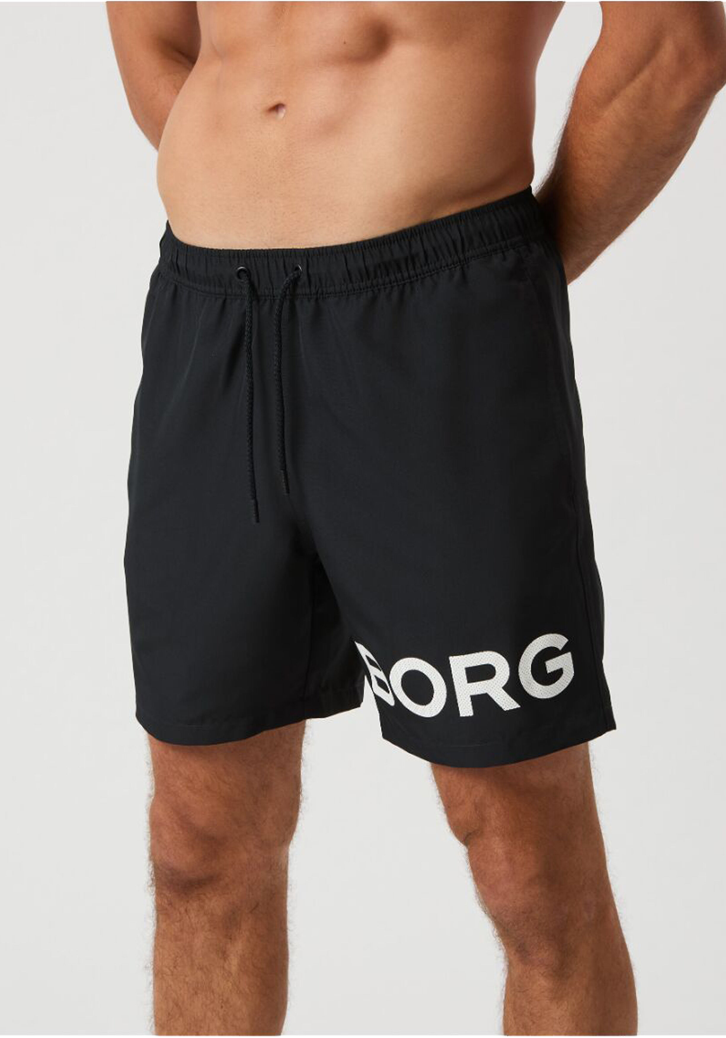 Bjorn Borg Swim Shorts, heren zwembroek, zwart