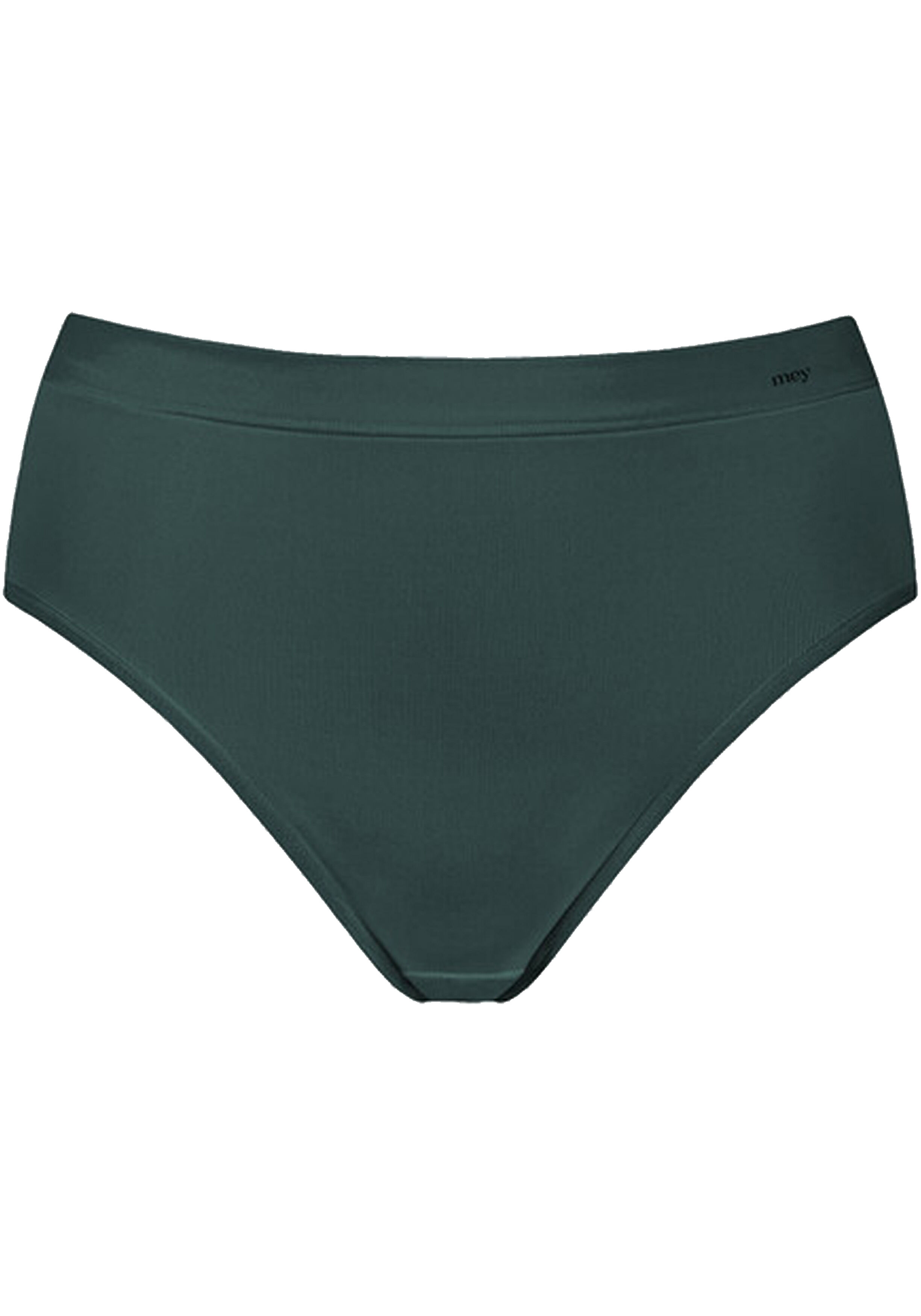 Mey dames waist pants Emotion, tailleslip, donkergroen