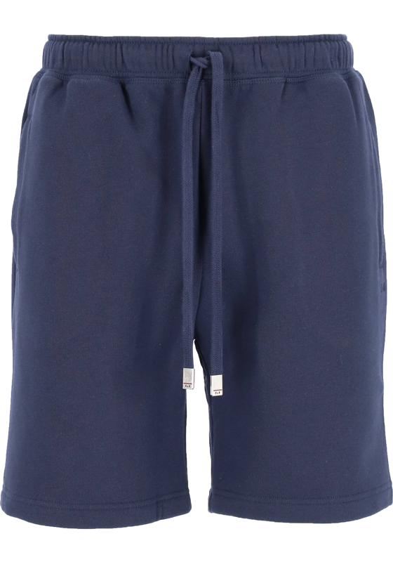 Gotzburg heren lounge broek kort (middeldik), blauw Gotzburg heren lounge broek kort (middeldik), blauw